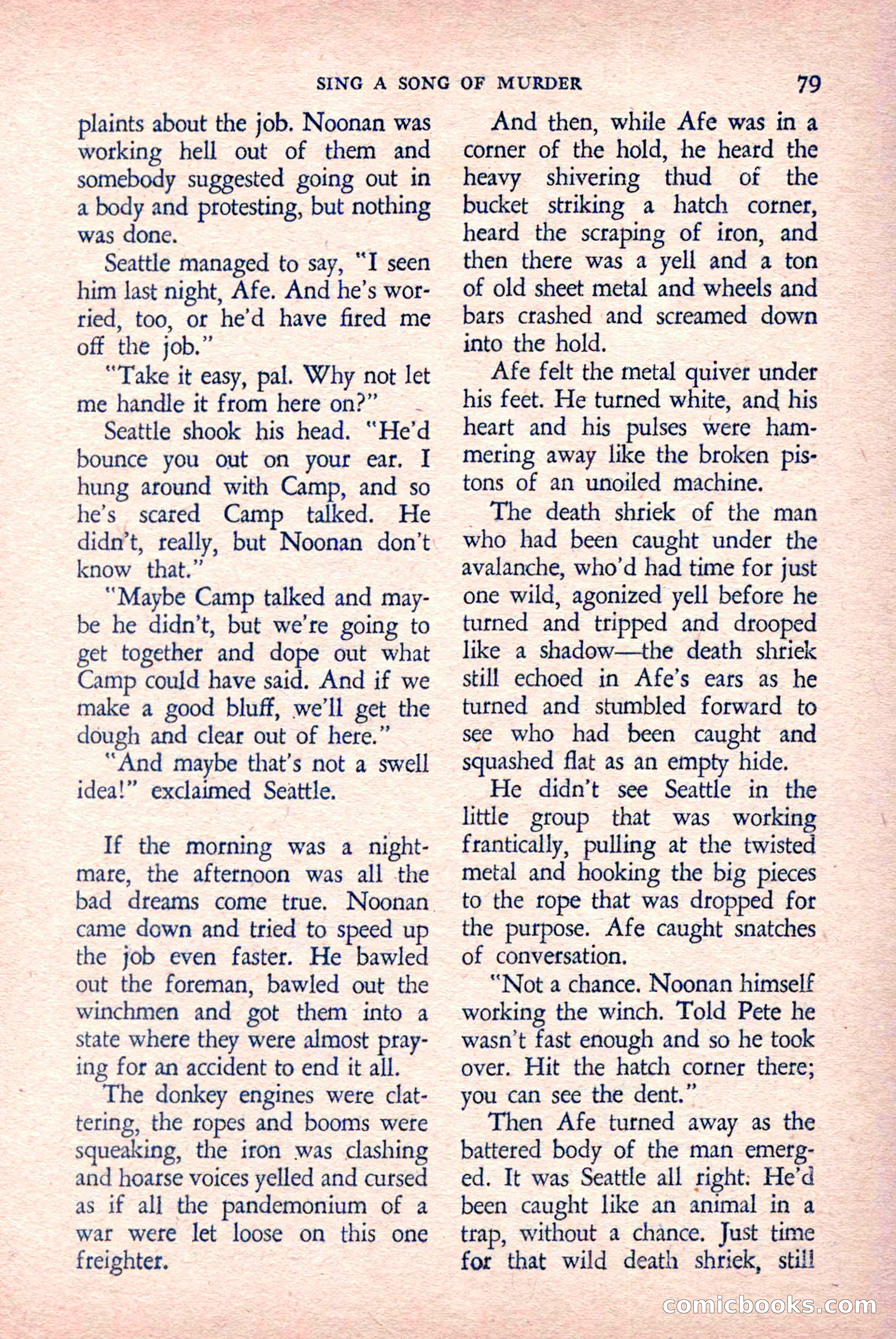 The Saint Detective Magazine, March 1958 — page 81 of 132