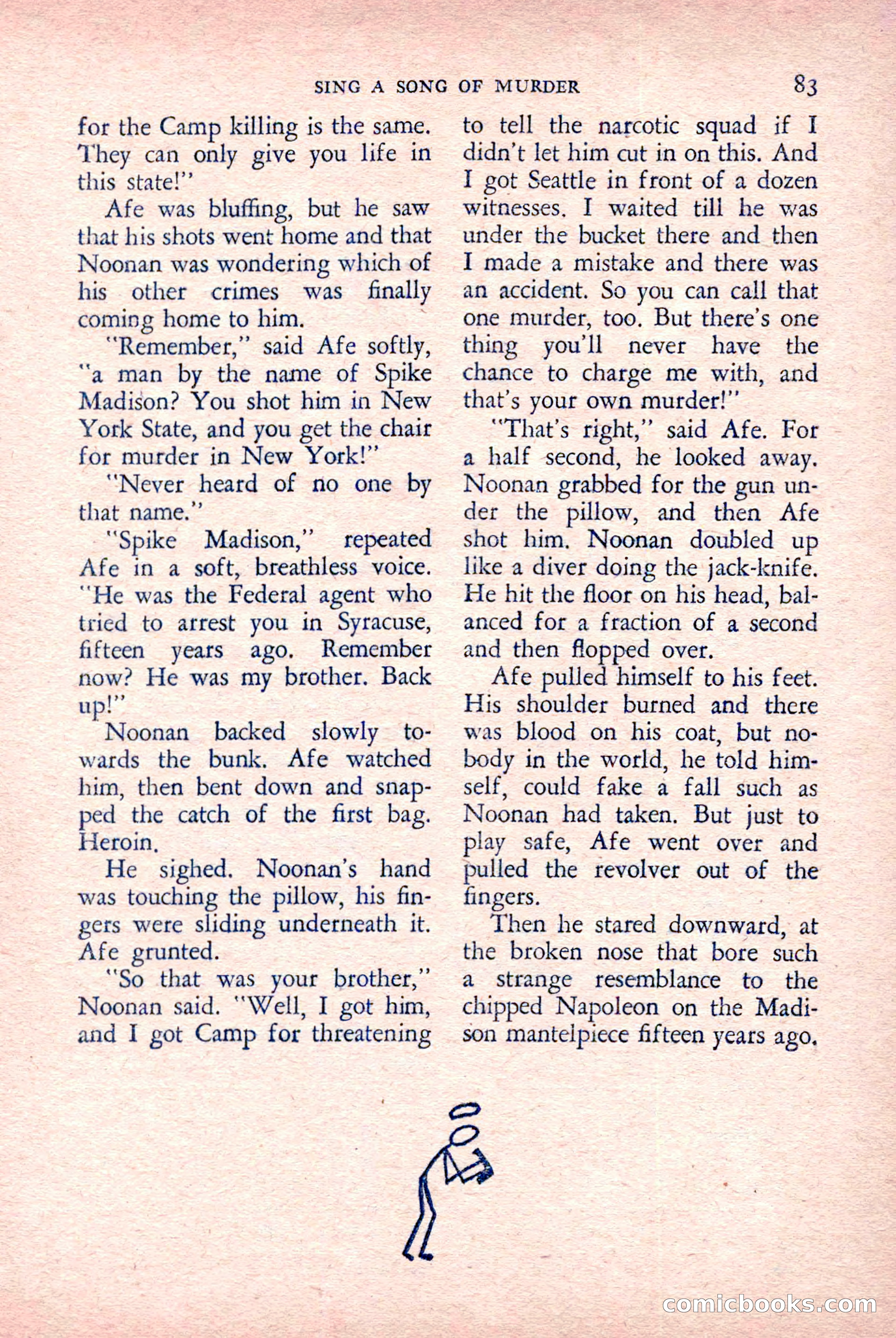 The Saint Detective Magazine, March 1958 — page 85 of 132