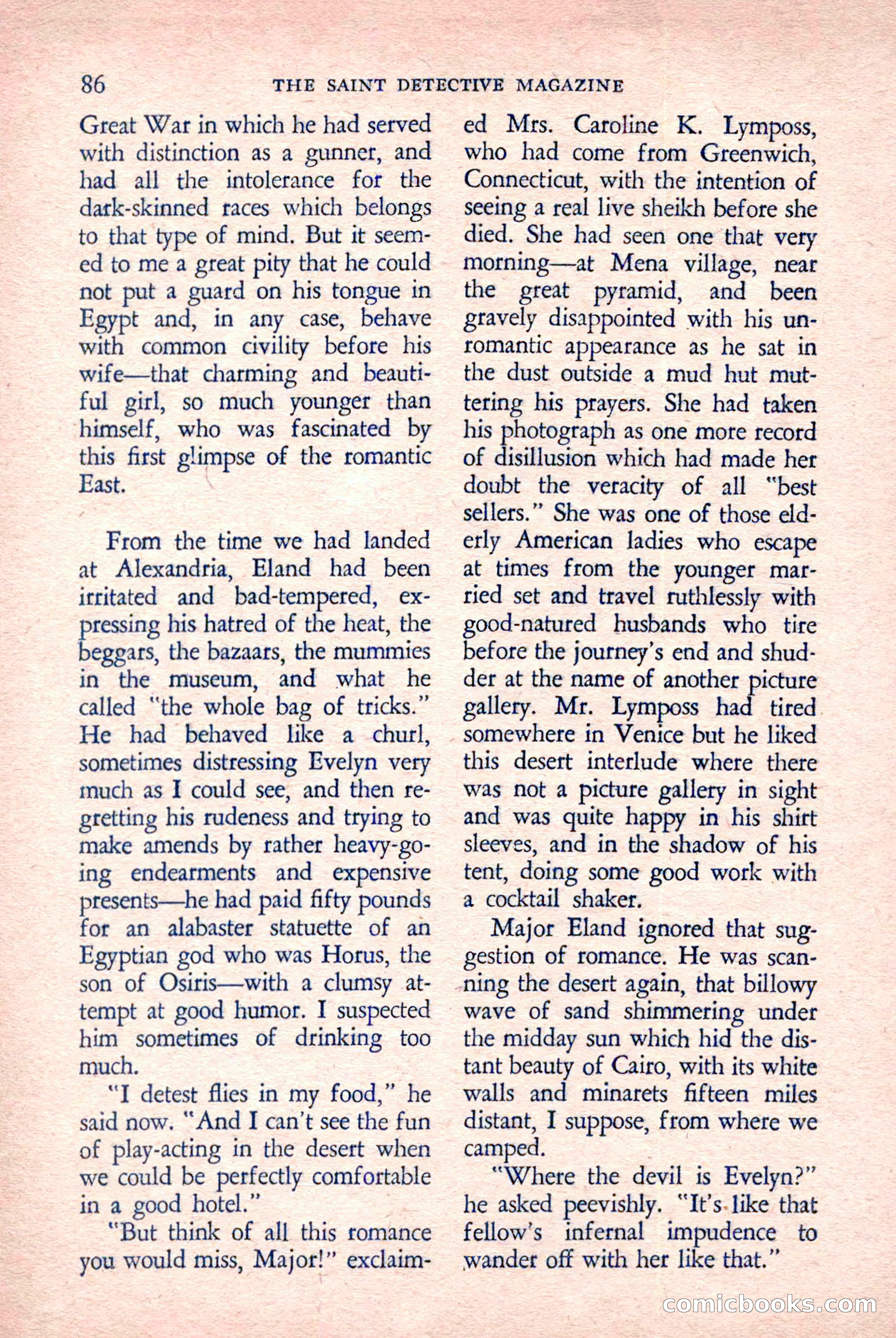 The Saint Detective Magazine, March 1958 — page 88 of 132