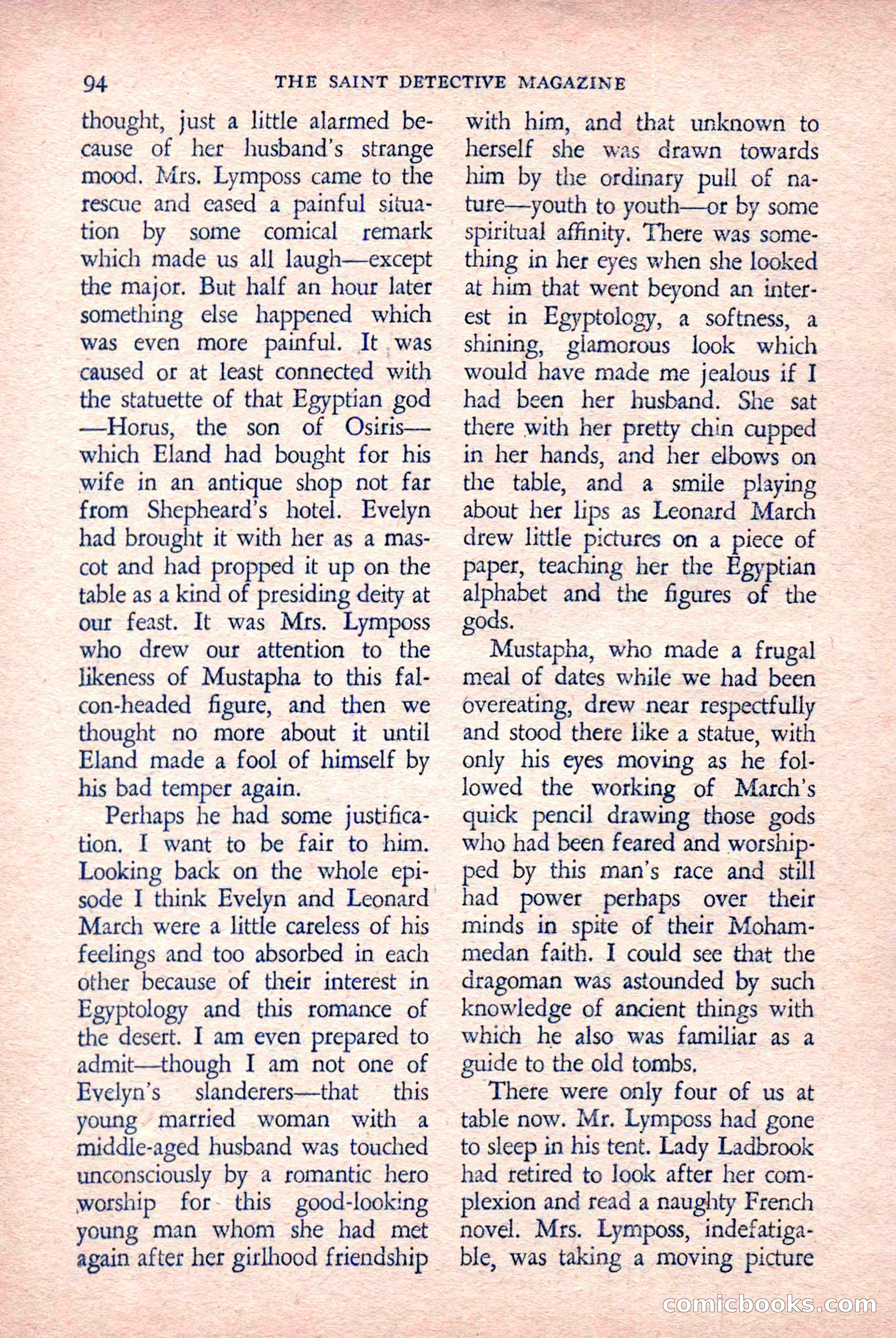 The Saint Detective Magazine, March 1958 — page 96 of 132