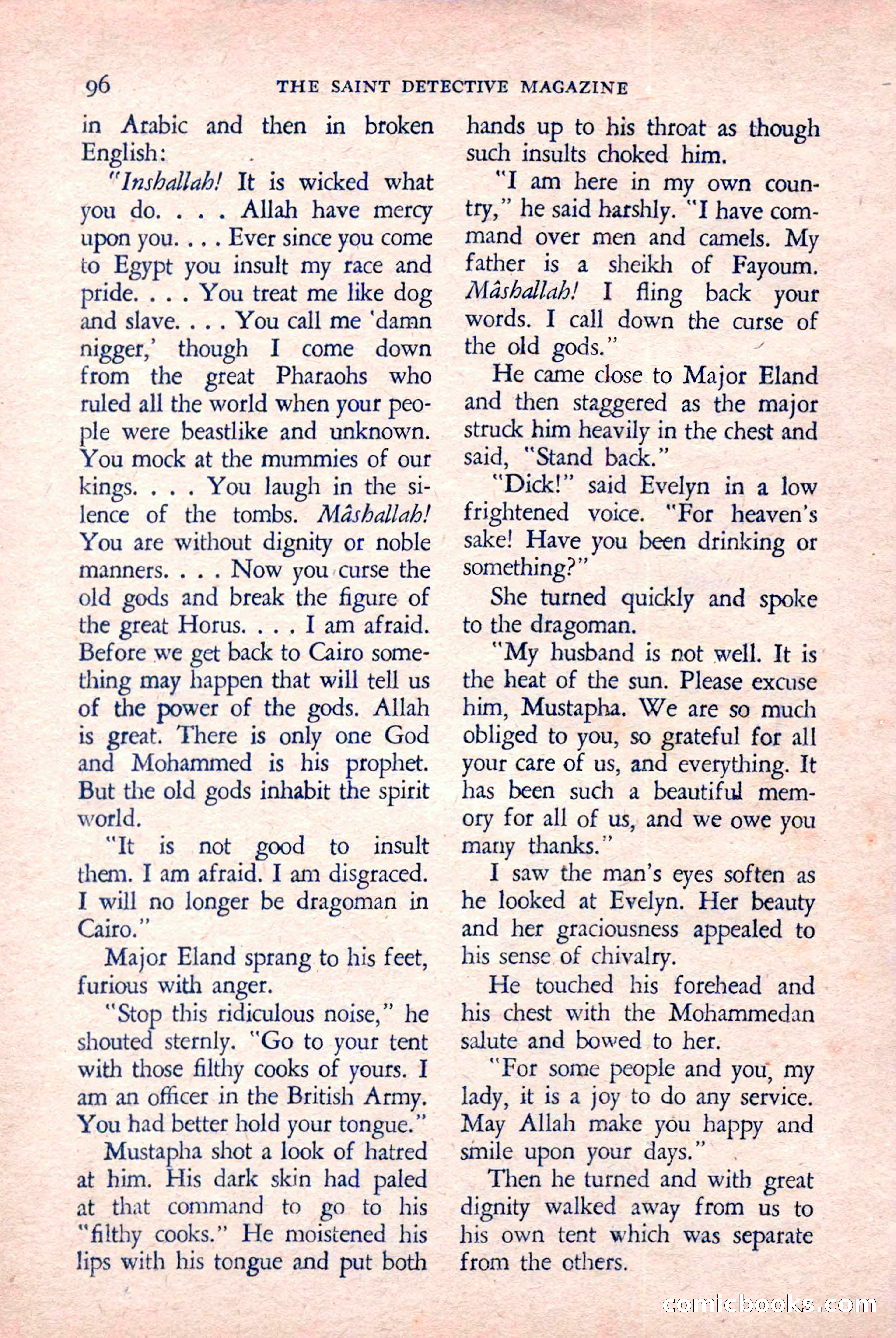 The Saint Detective Magazine, March 1958 — page 98 of 132