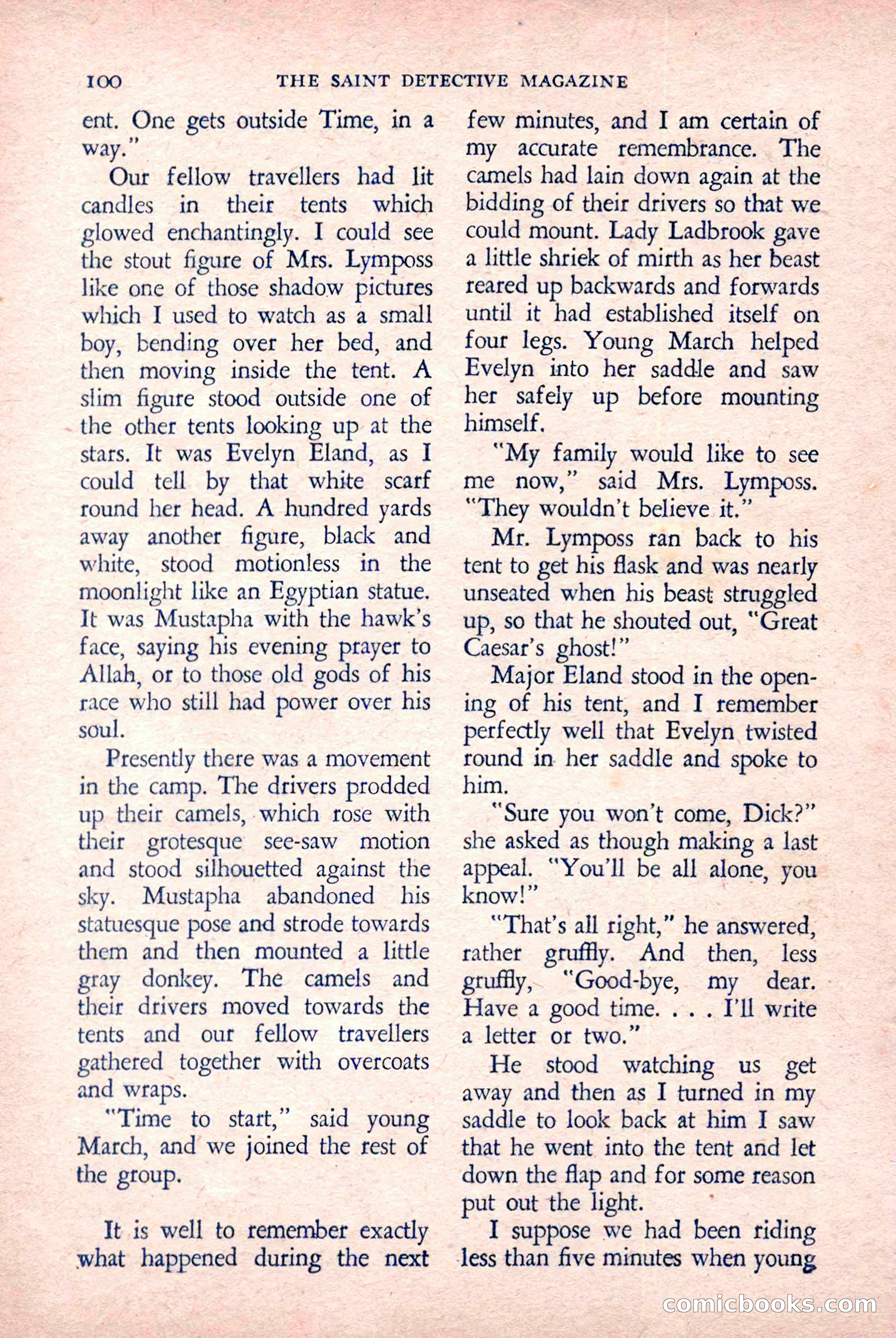 The Saint Detective Magazine, March 1958 — page 102 of 132