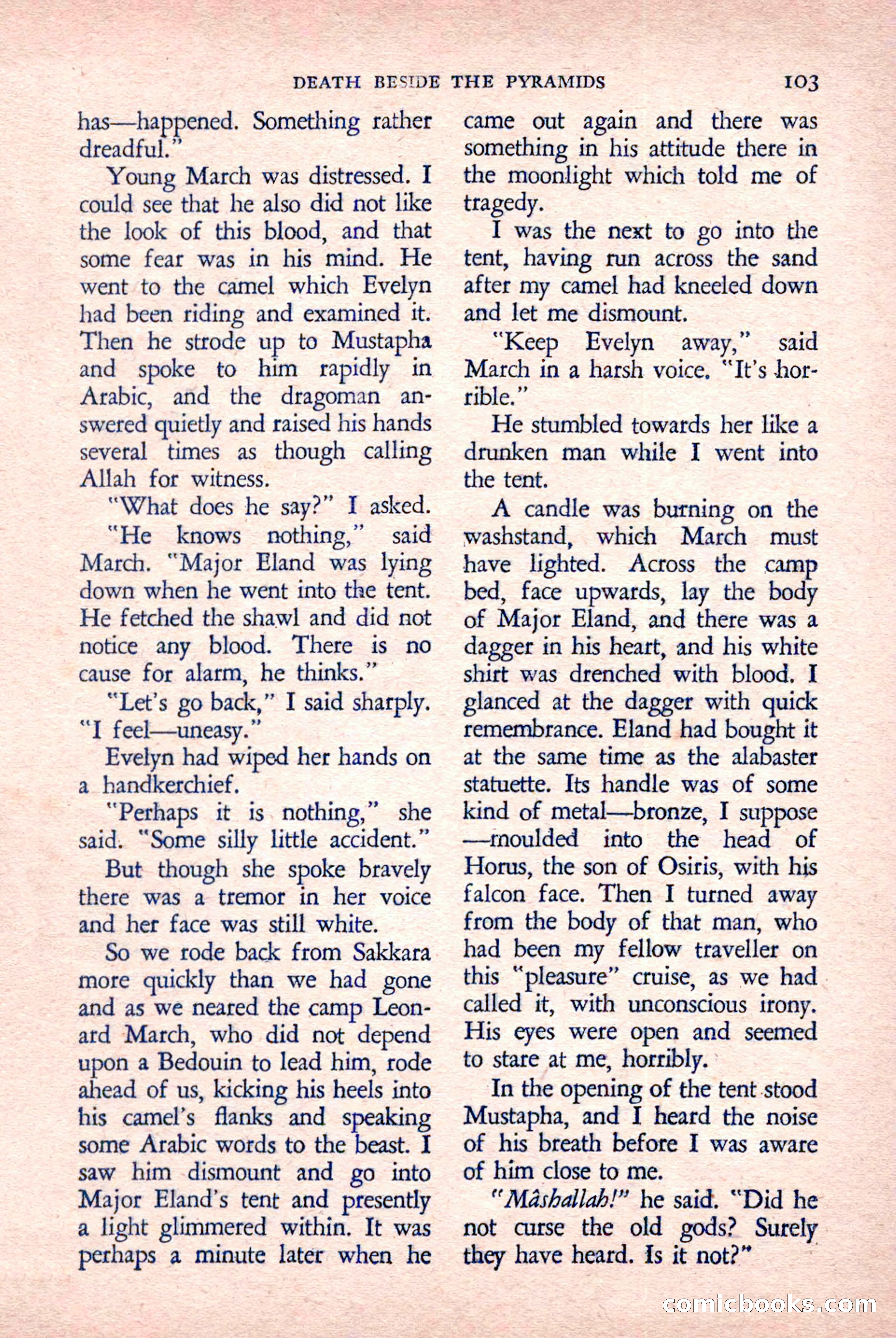 The Saint Detective Magazine, March 1958 — page 105 of 132