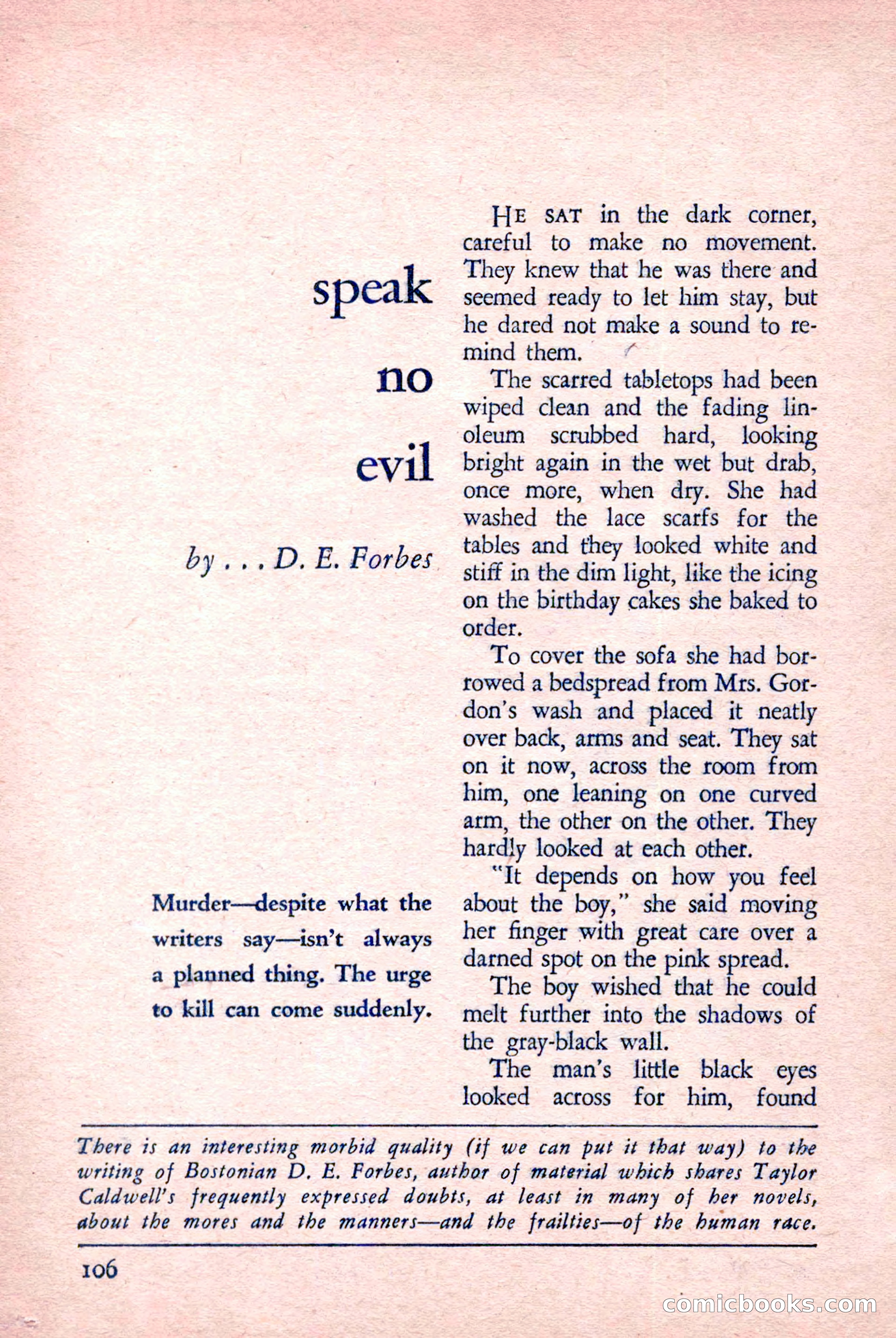 The Saint Detective Magazine, March 1958 — page 108 of 132