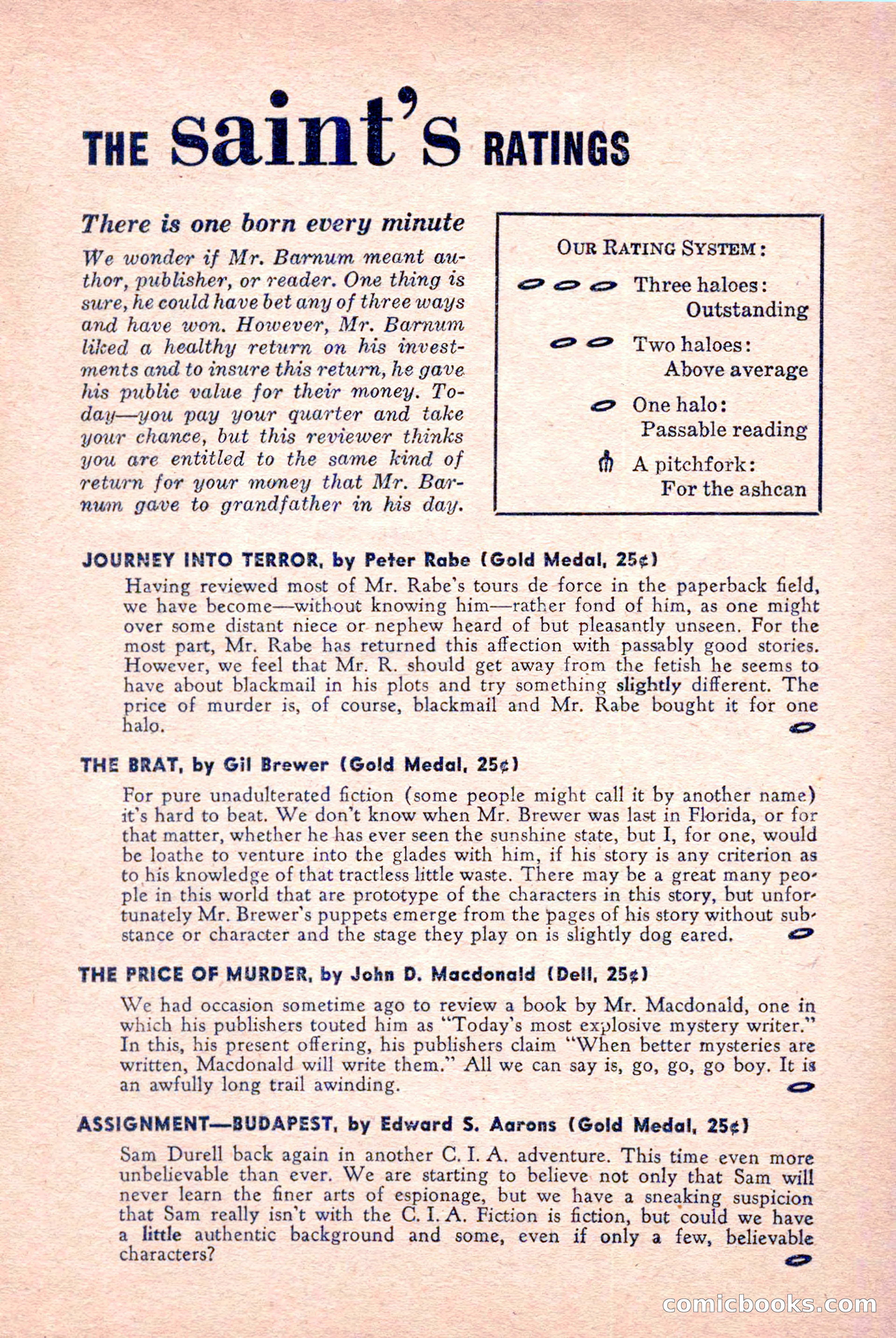 The Saint Detective Magazine, March 1958 — page 117 of 132