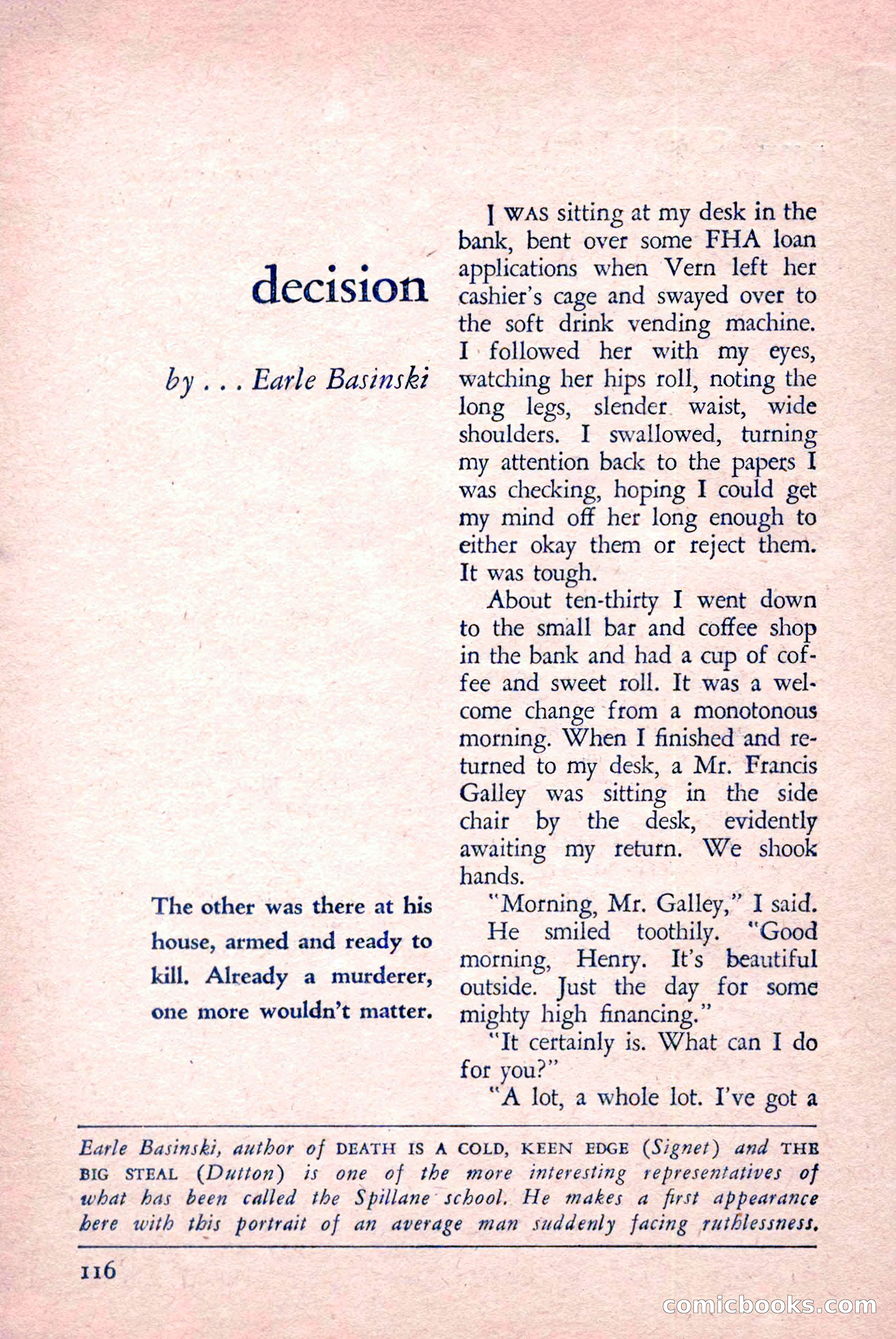 The Saint Detective Magazine, March 1958 — page 118 of 132