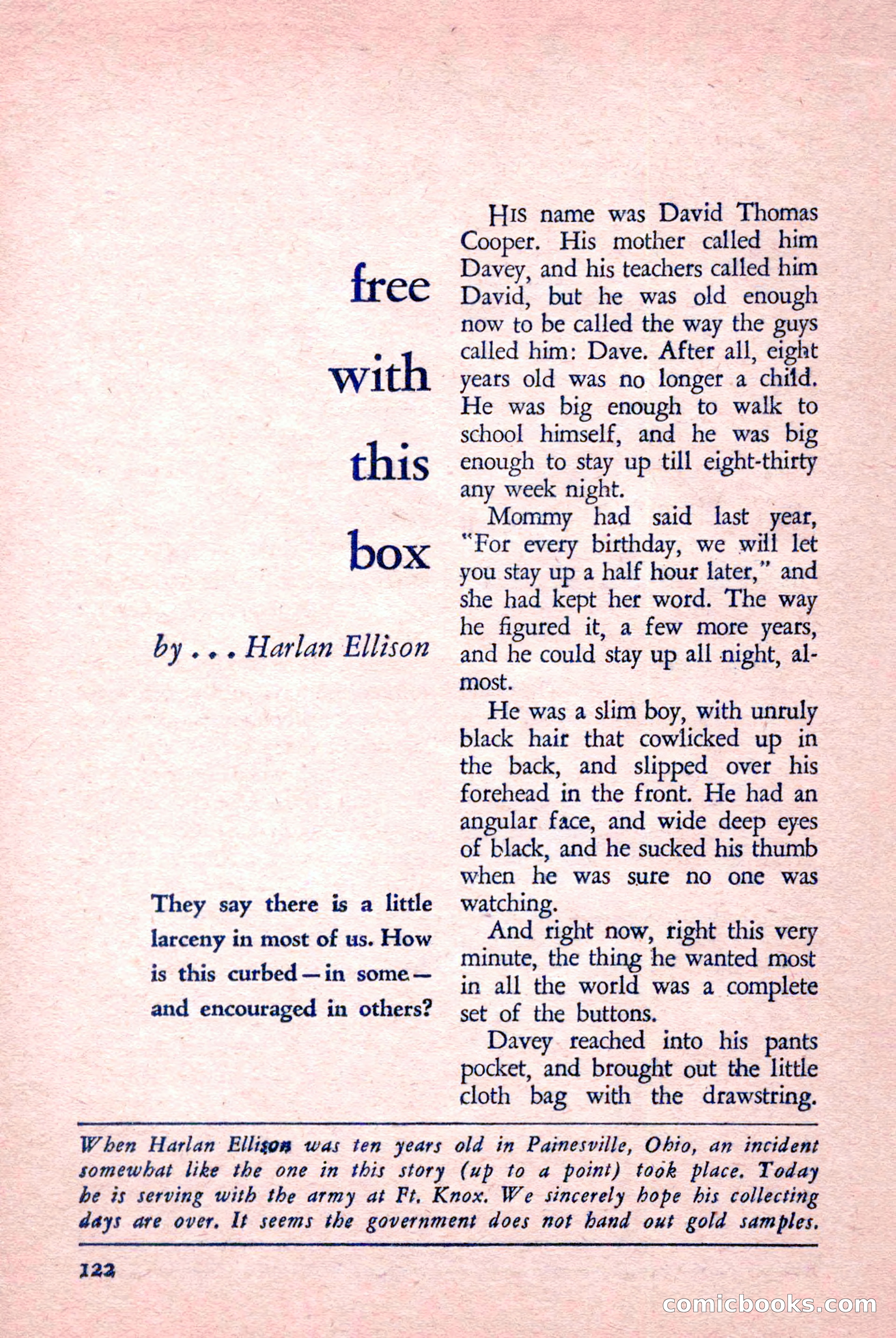 The Saint Detective Magazine, March 1958 — page 124 of 132