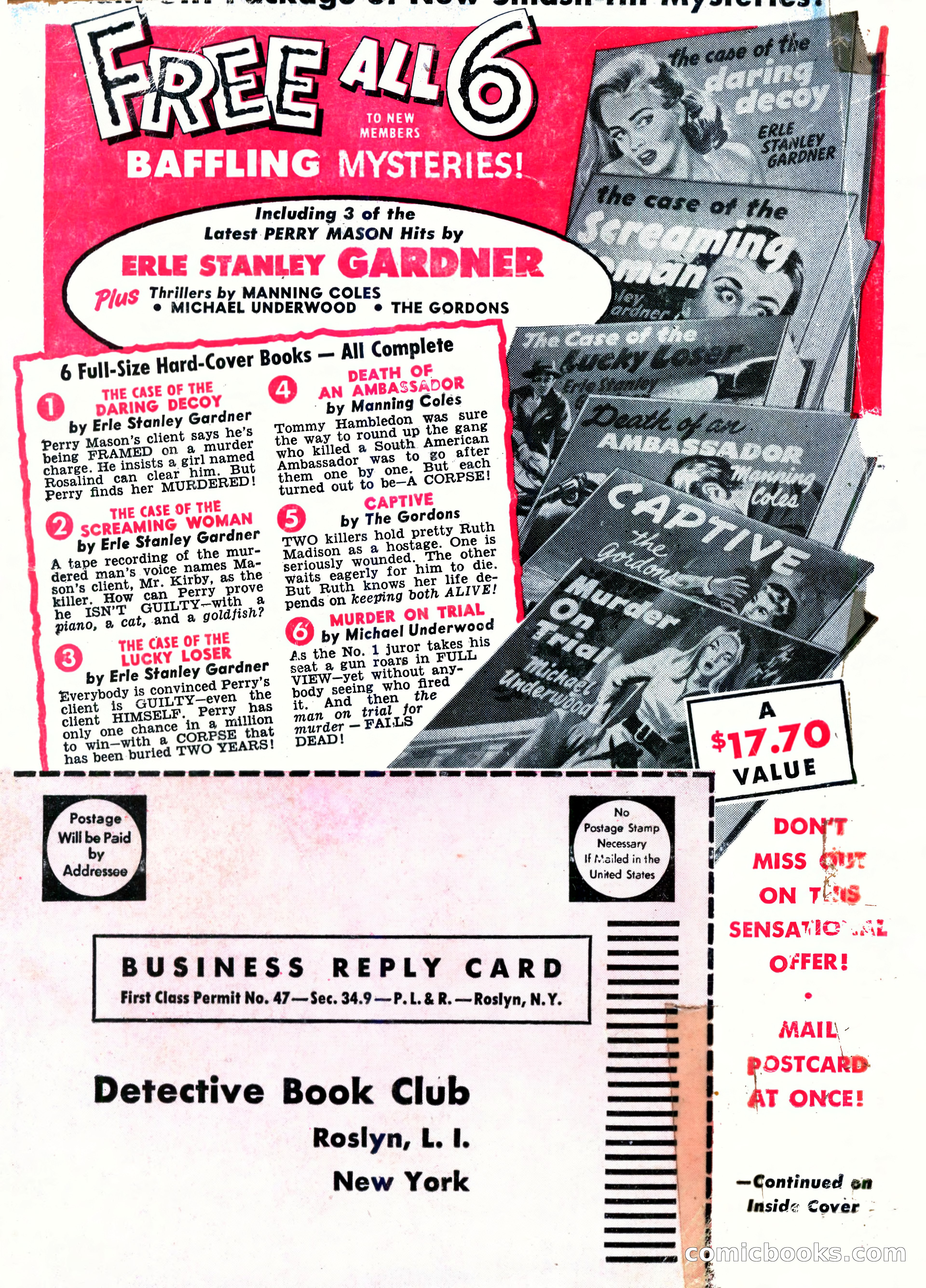 The Saint Detective Magazine, March 1958 — page 132 of 132