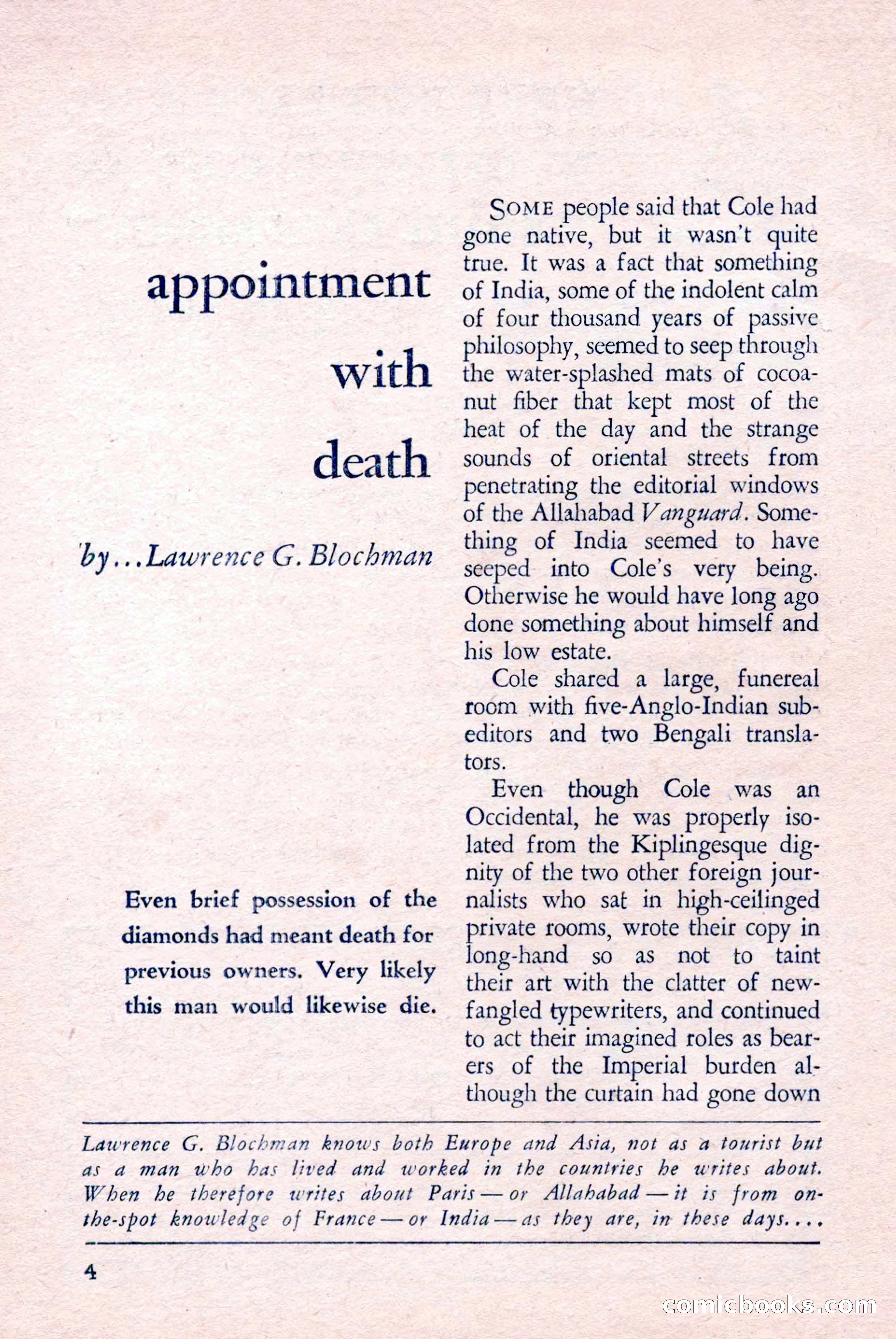 The Saint Detective Magazine, April 1958 — page 6 of 132