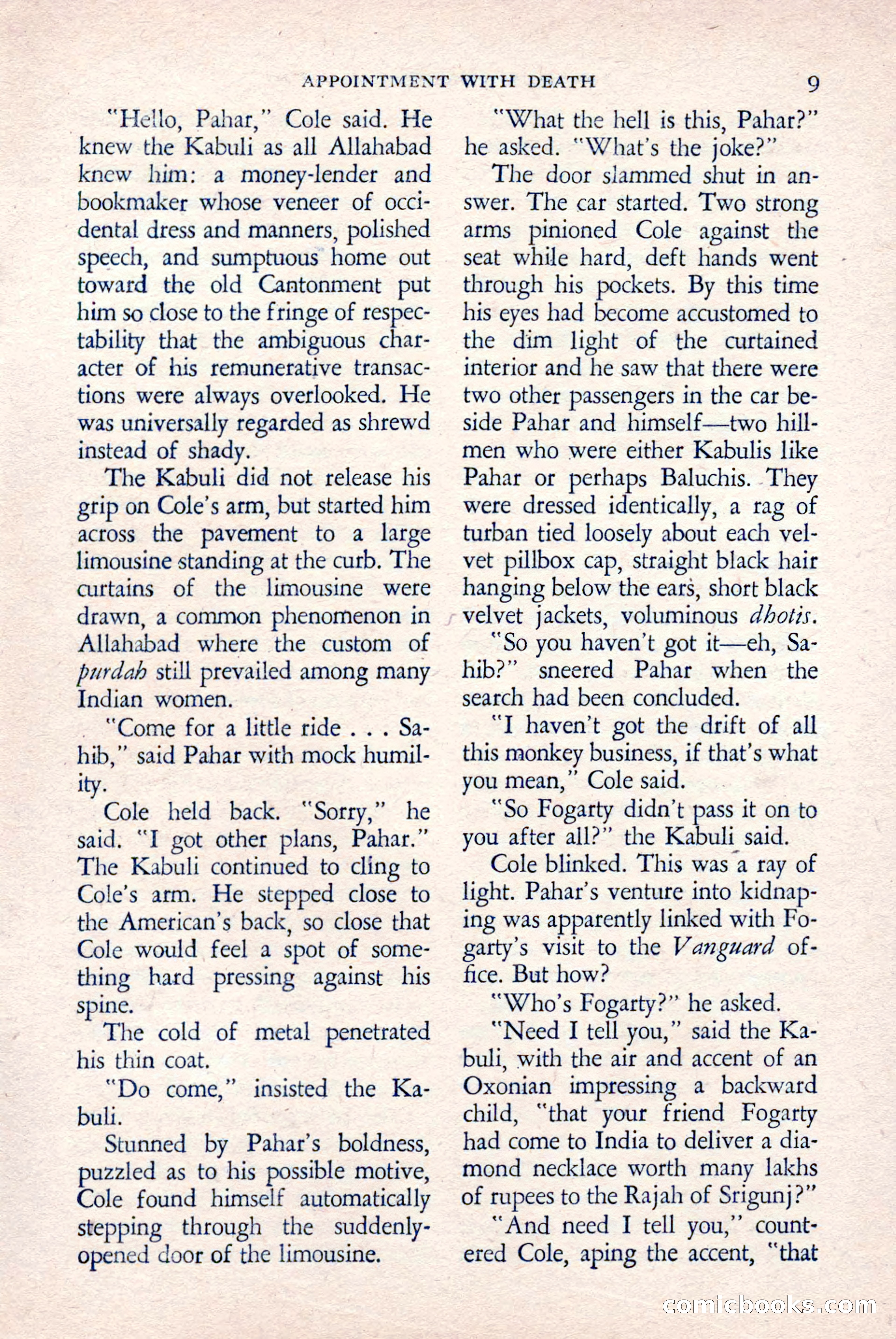 The Saint Detective Magazine, April 1958 — page 11 of 132