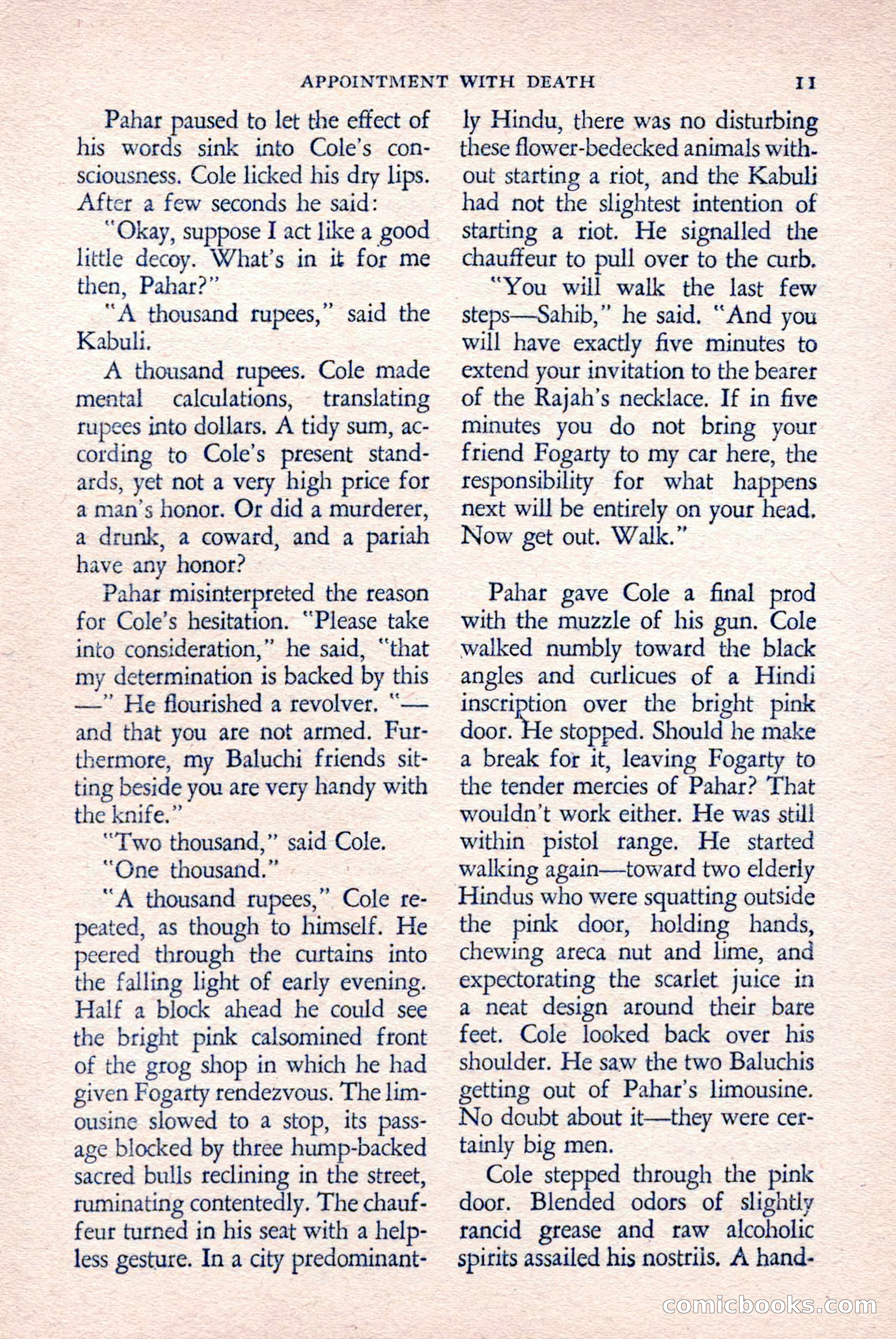 The Saint Detective Magazine, April 1958 — page 13 of 132