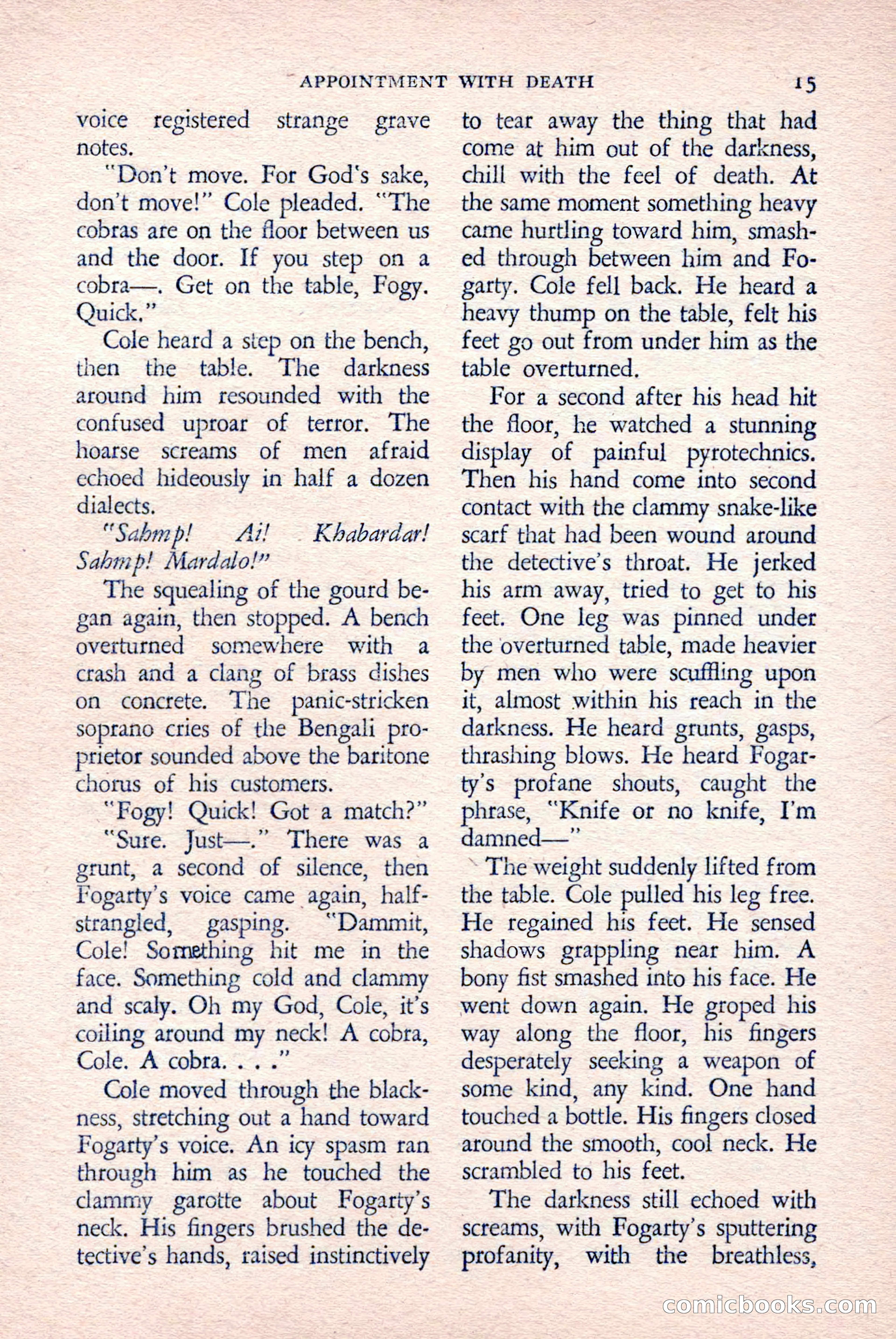The Saint Detective Magazine, April 1958 — page 17 of 132