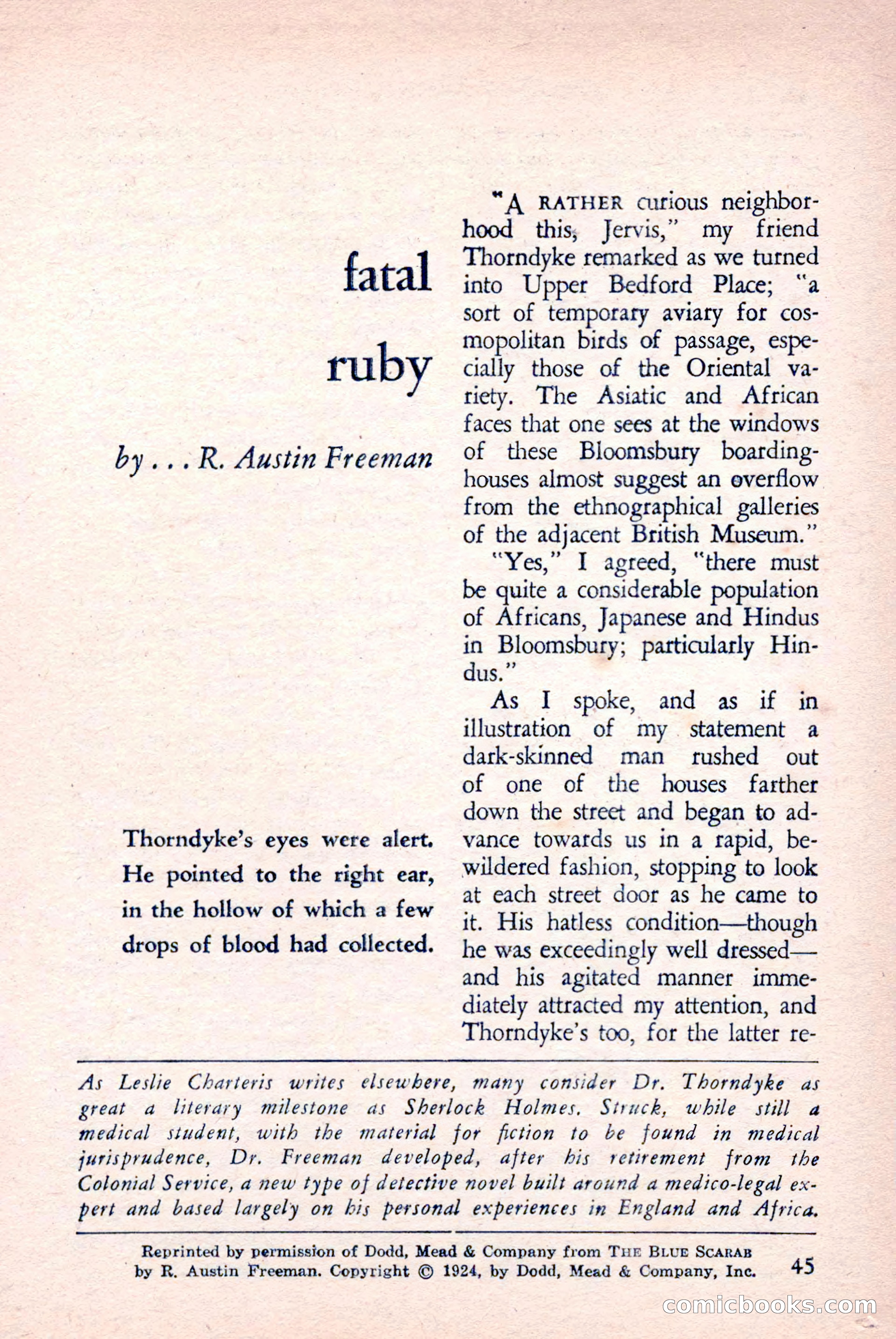 The Saint Detective Magazine, April 1958 — page 47 of 132