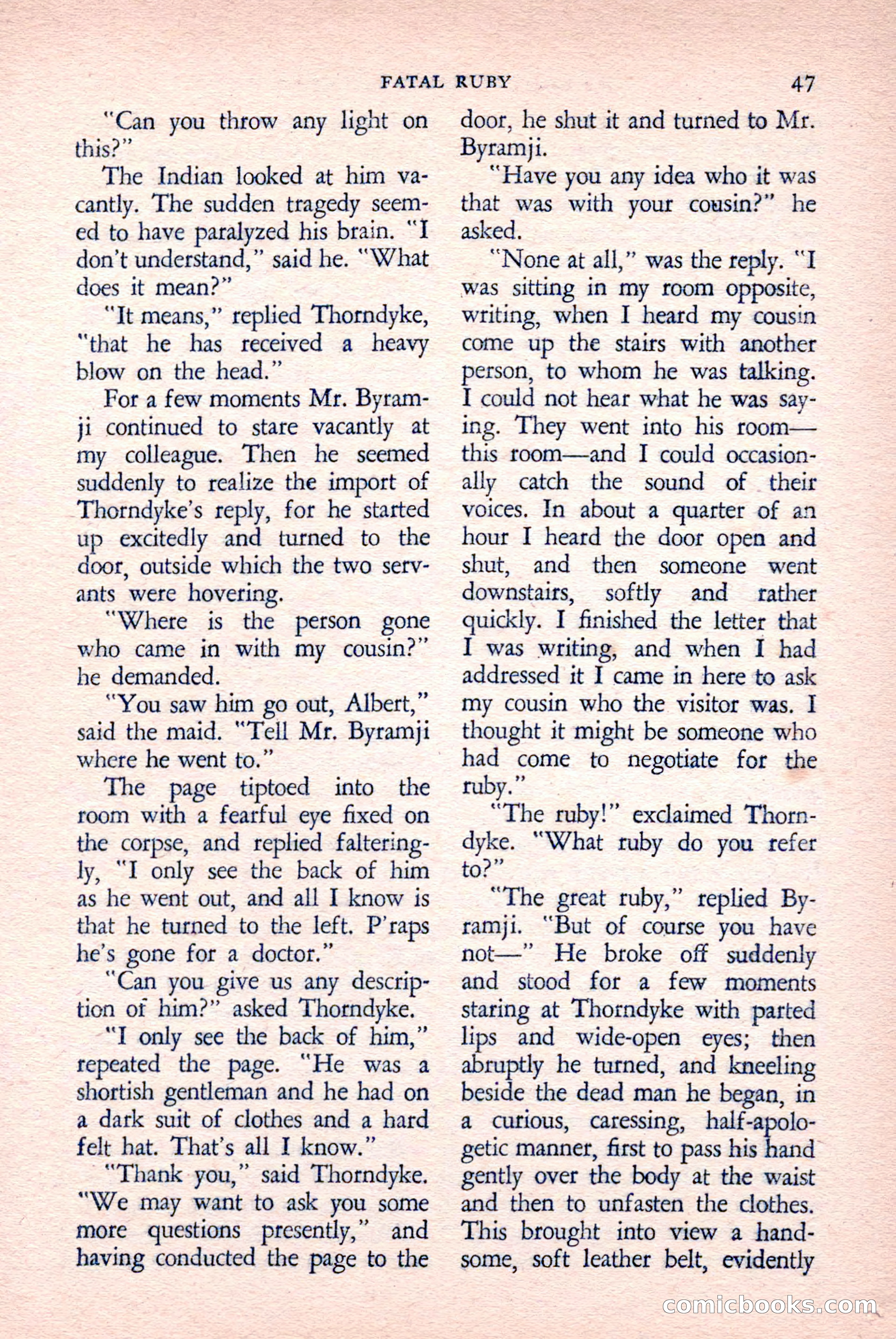 The Saint Detective Magazine, April 1958 — page 49 of 132
