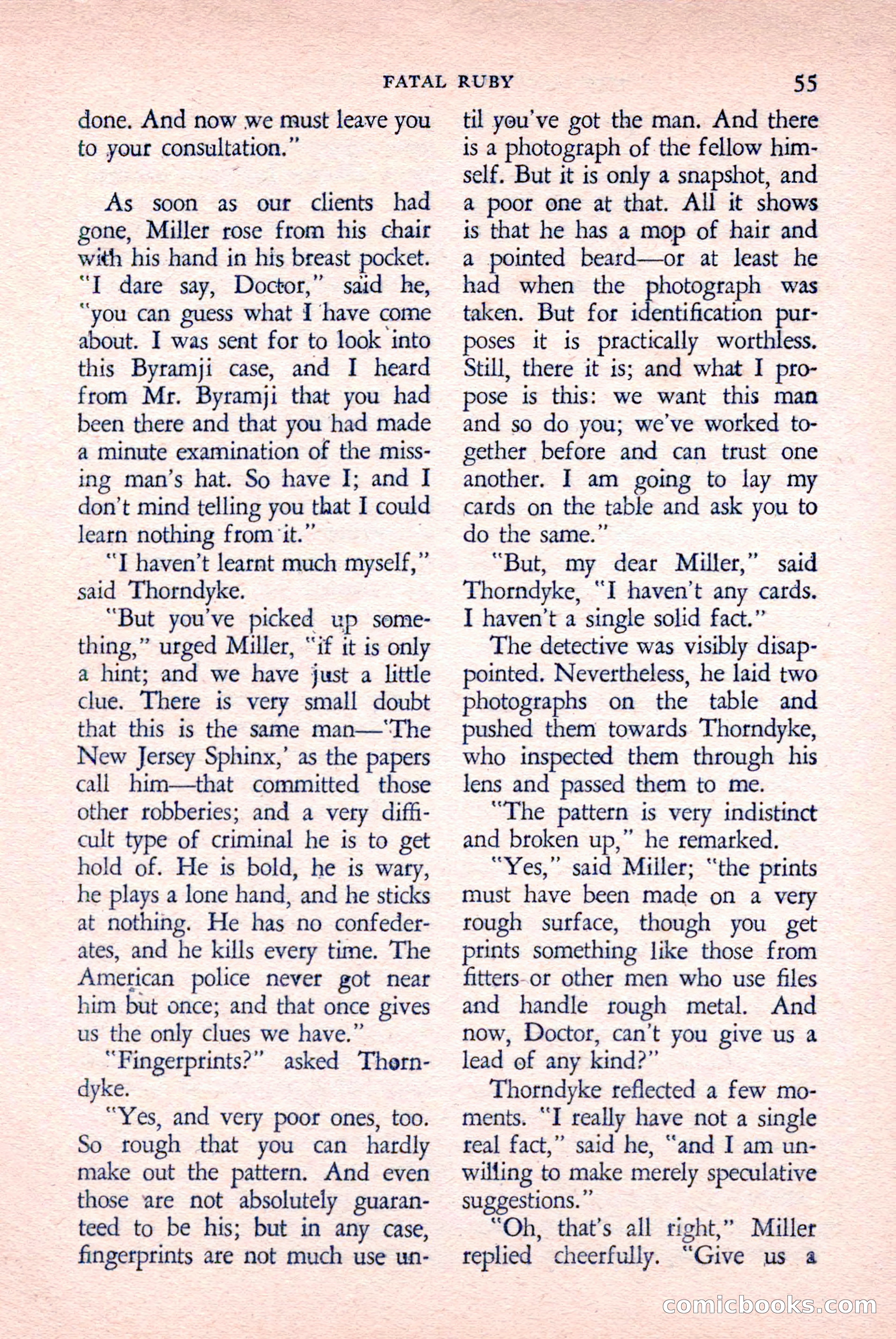 The Saint Detective Magazine, April 1958 — page 57 of 132