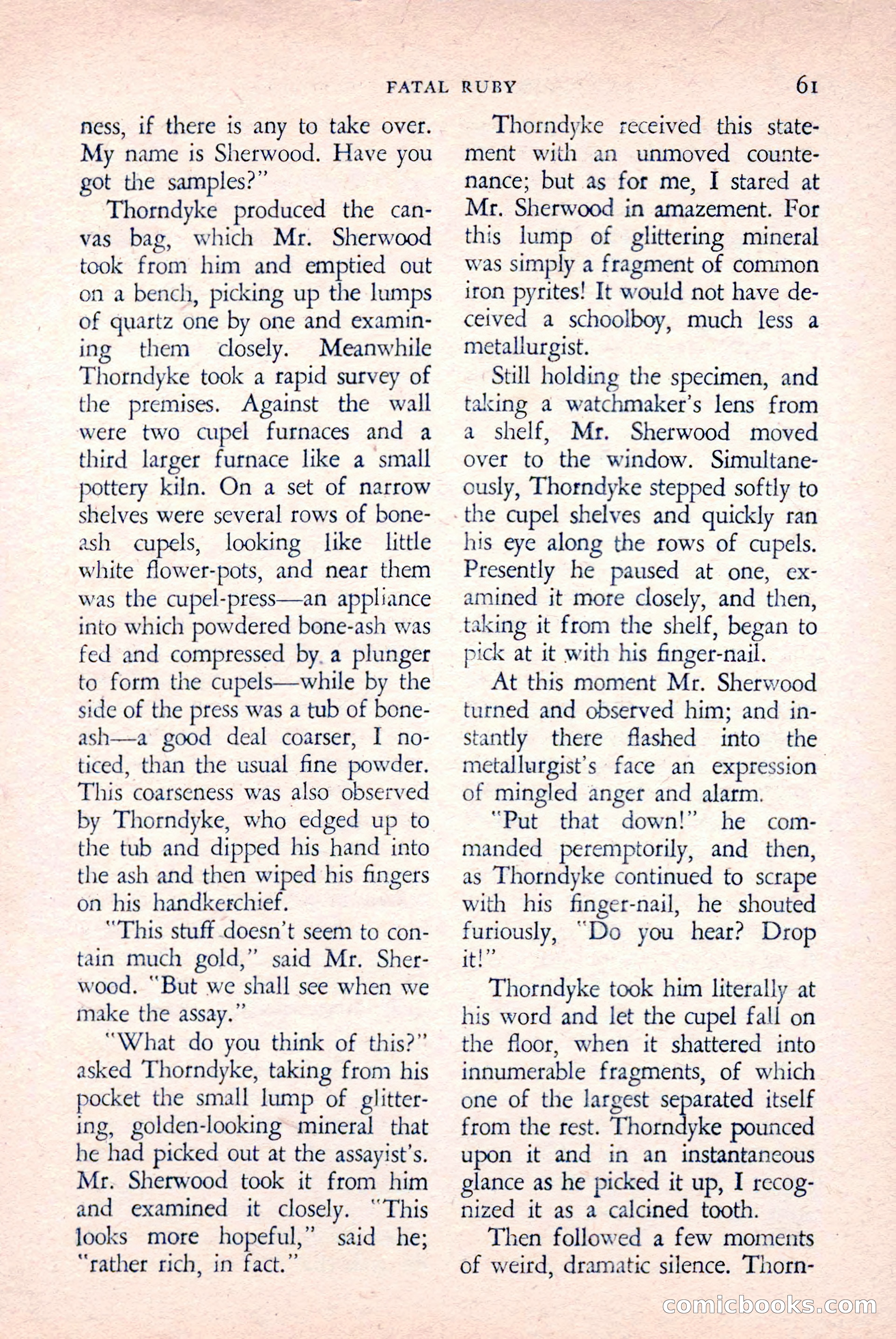 The Saint Detective Magazine, April 1958 — page 63 of 132