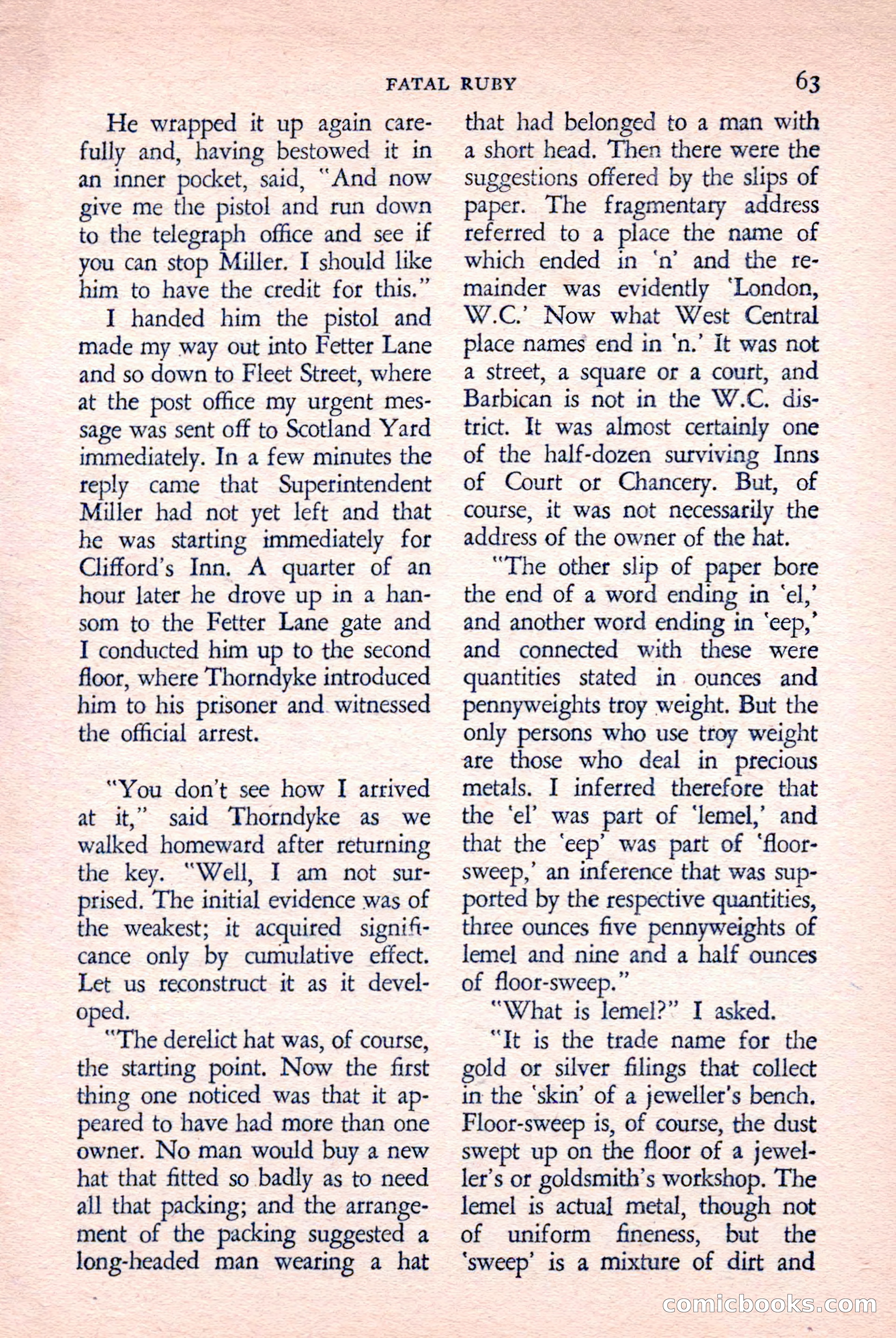 The Saint Detective Magazine, April 1958 — page 65 of 132