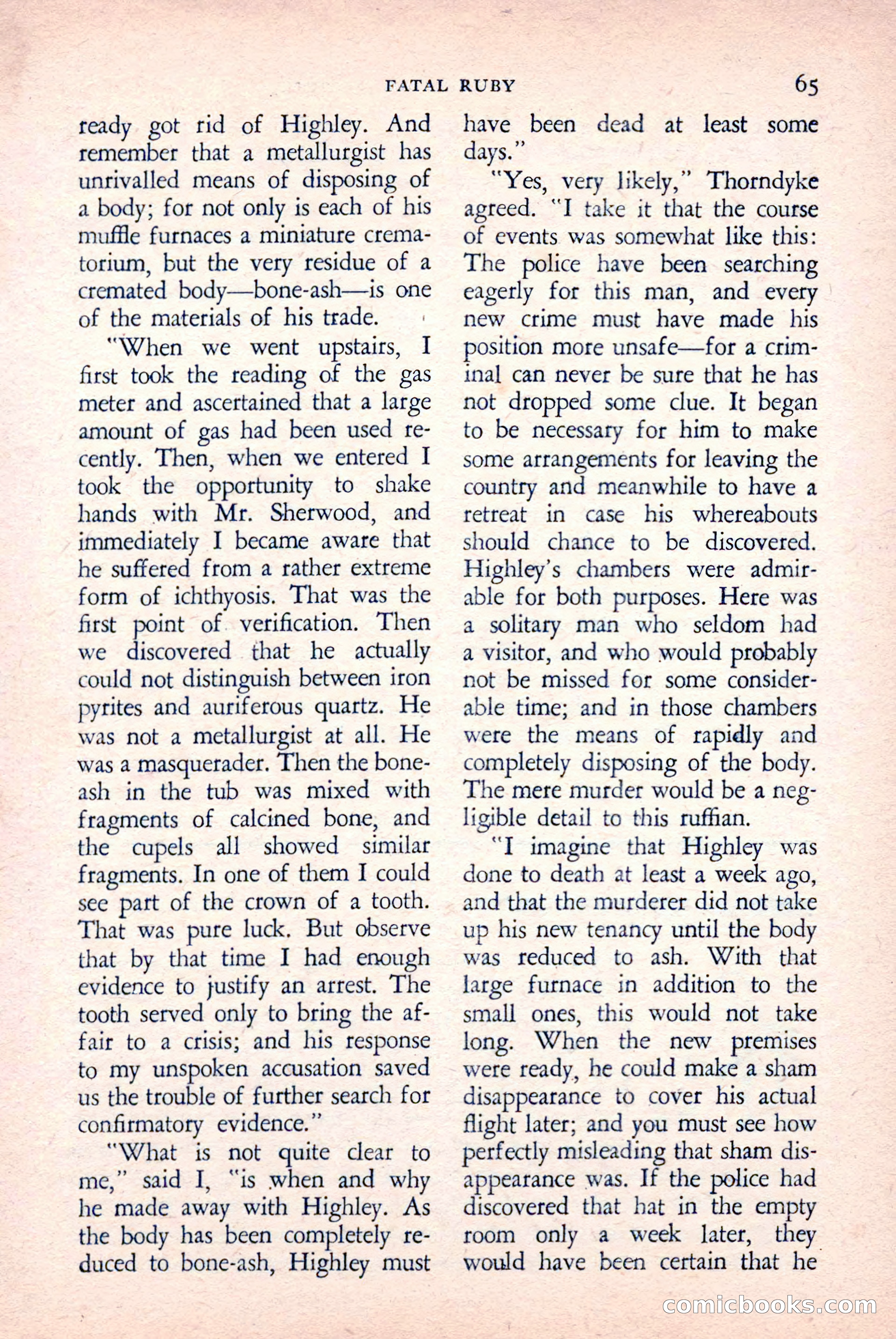 The Saint Detective Magazine, April 1958 — page 67 of 132