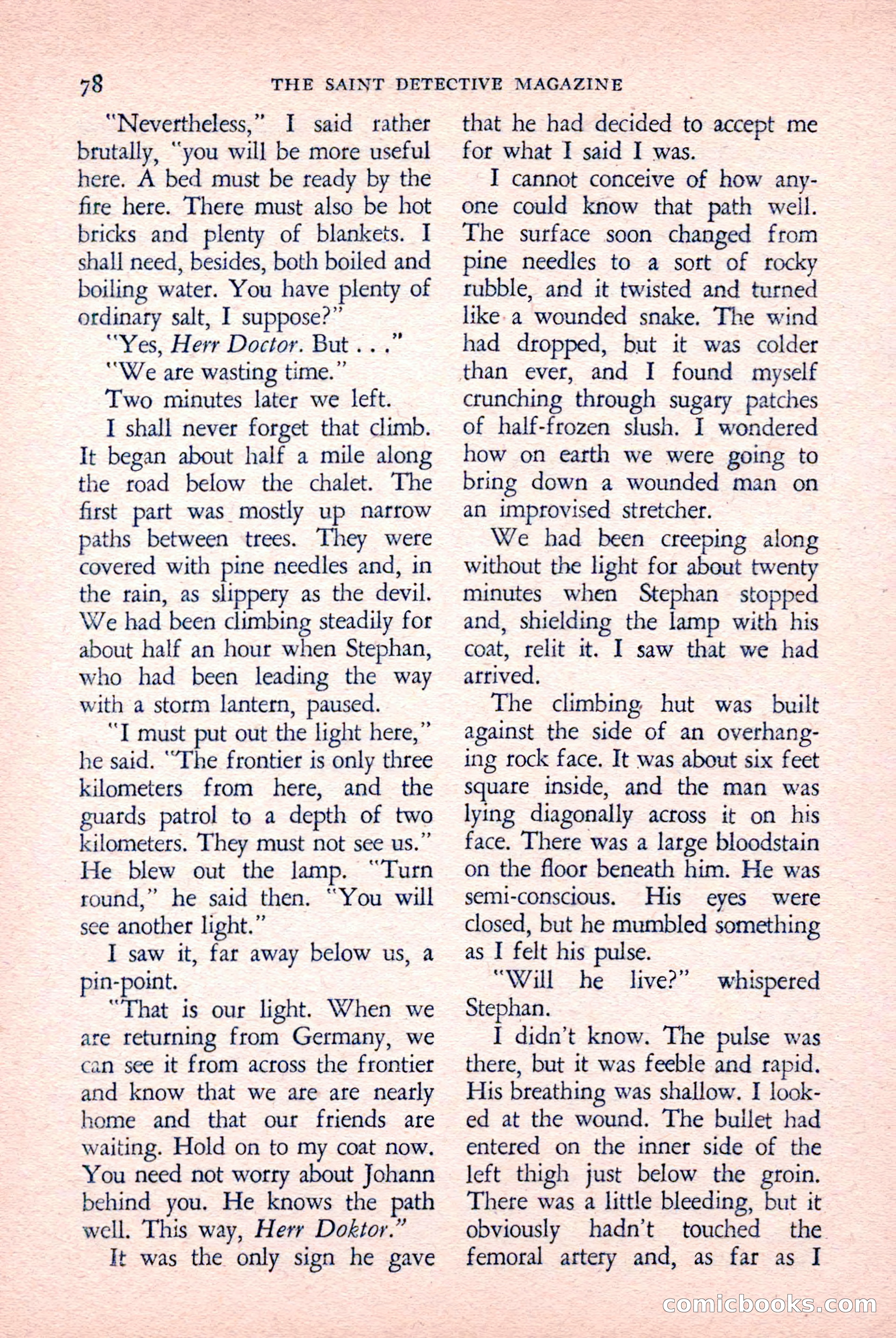 The Saint Detective Magazine, April 1958 — page 80 of 132