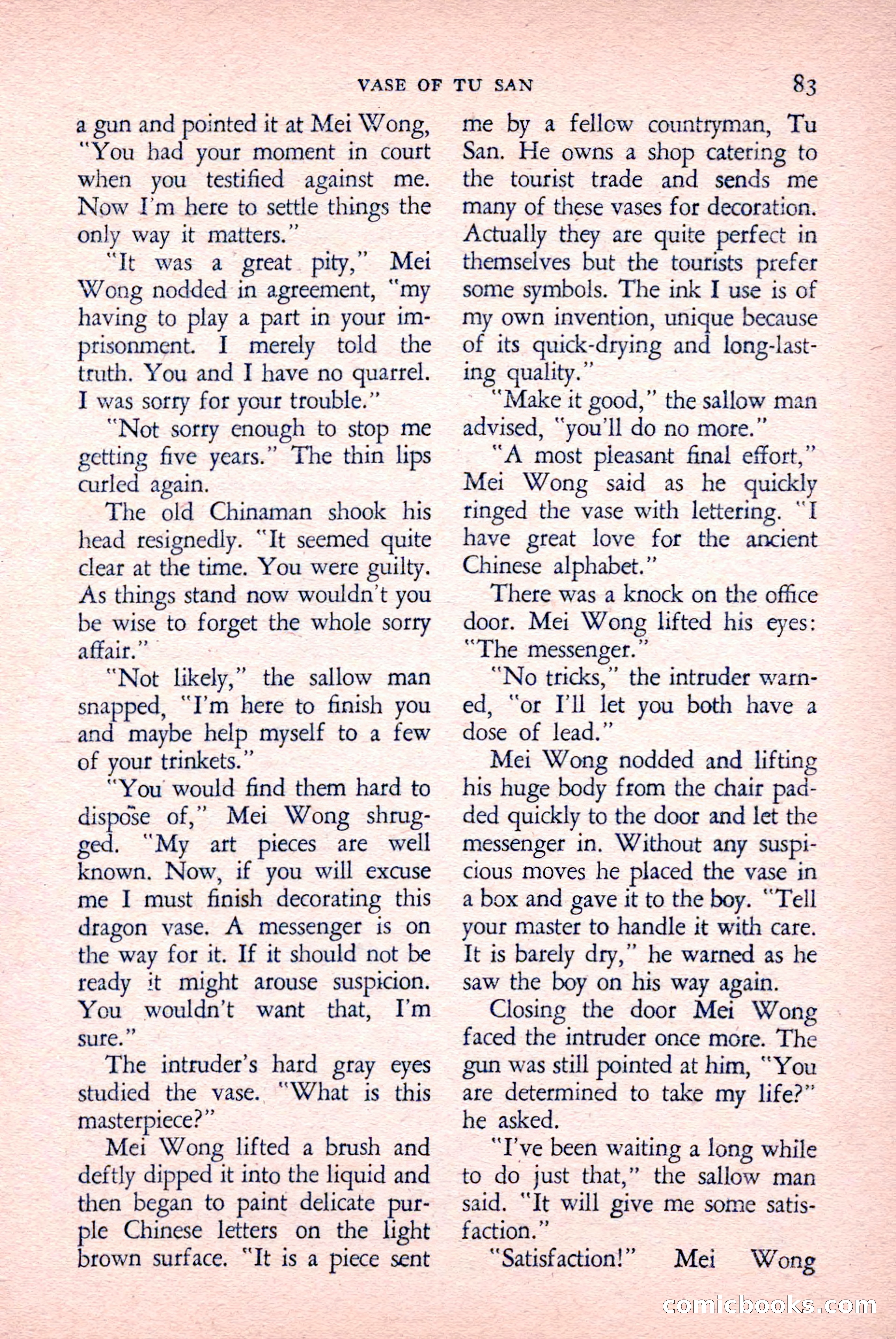 The Saint Detective Magazine, April 1958 — page 85 of 132