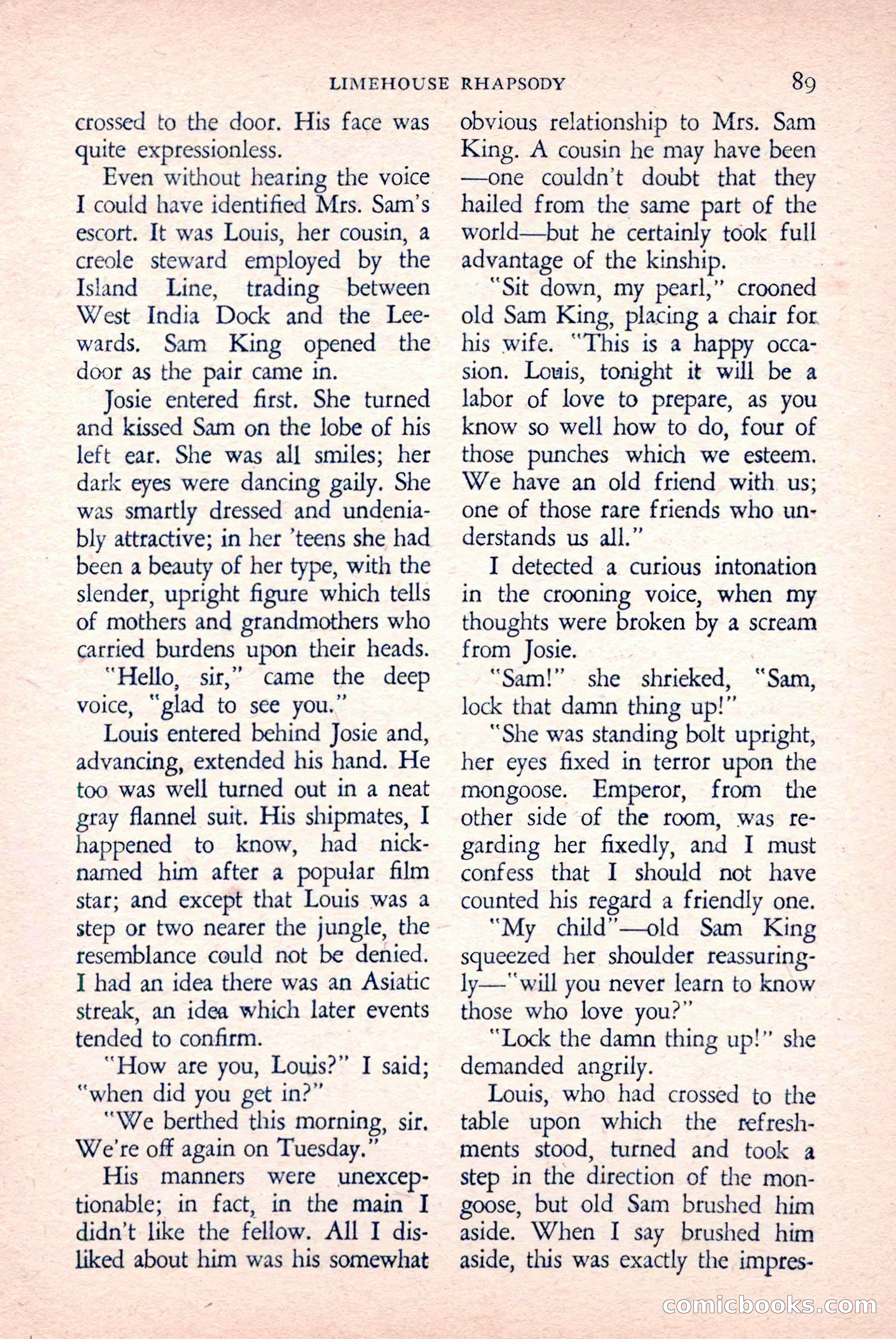 The Saint Detective Magazine, April 1958 — page 91 of 132