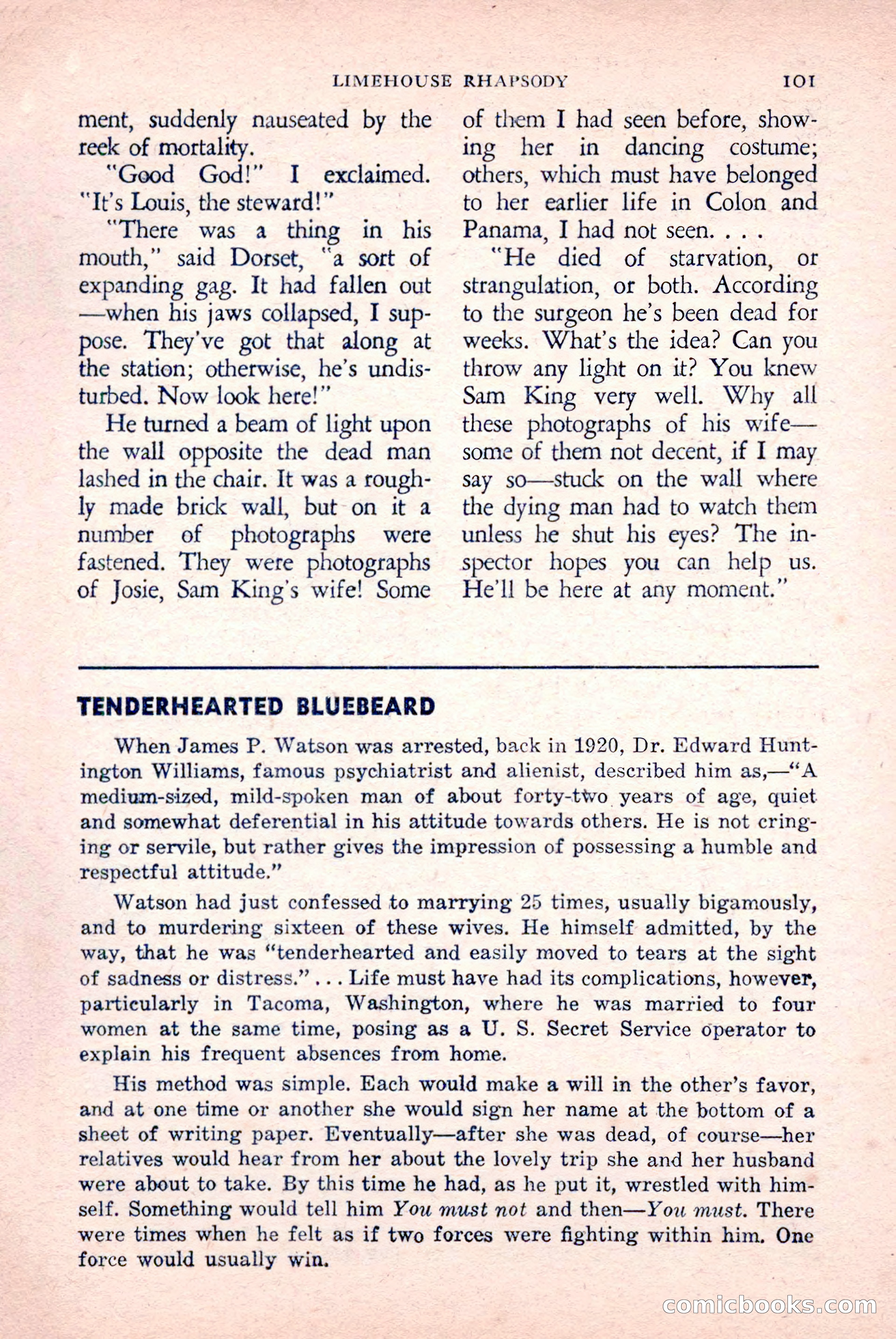 The Saint Detective Magazine, April 1958 — page 103 of 132