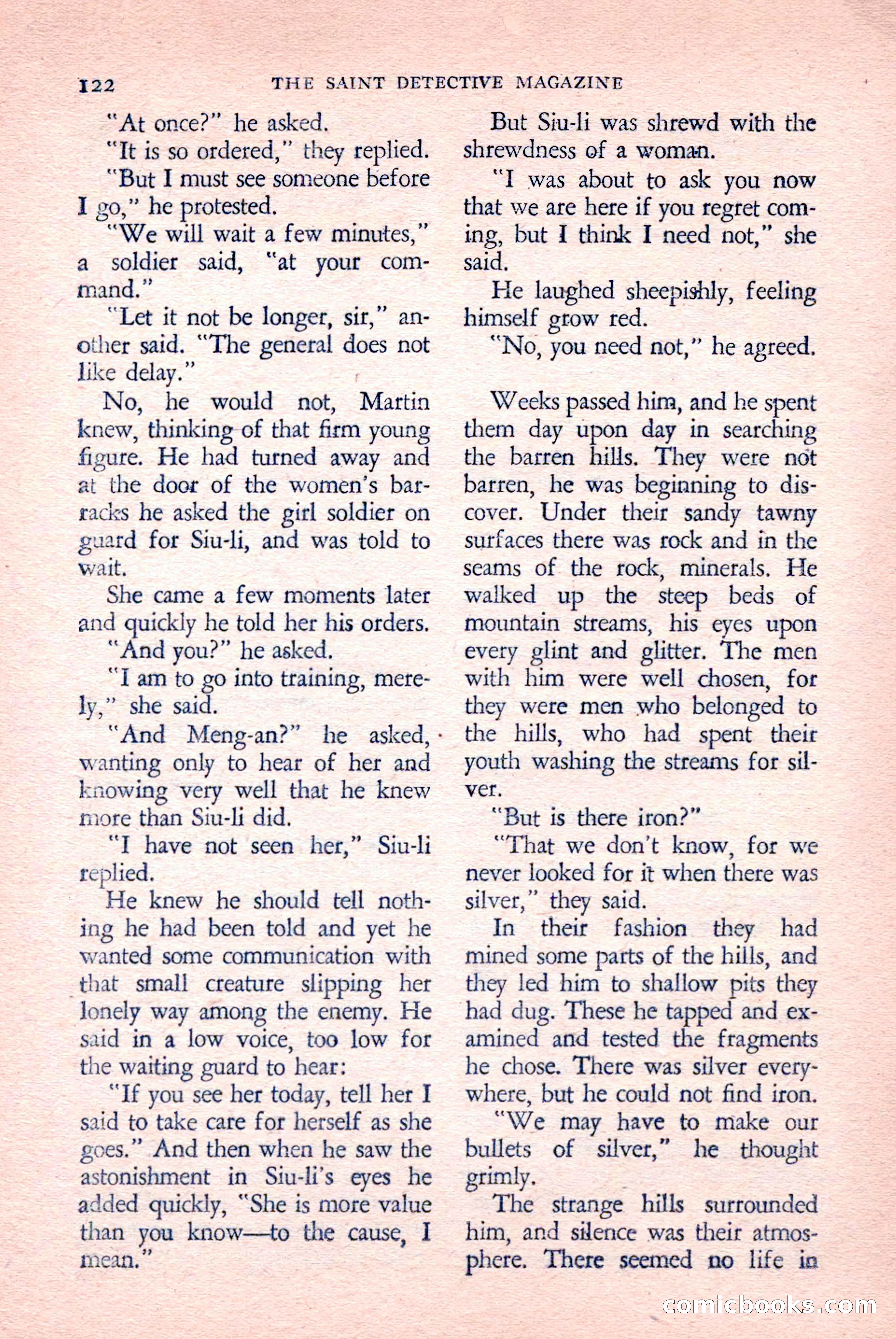 The Saint Detective Magazine, April 1958 — page 124 of 132