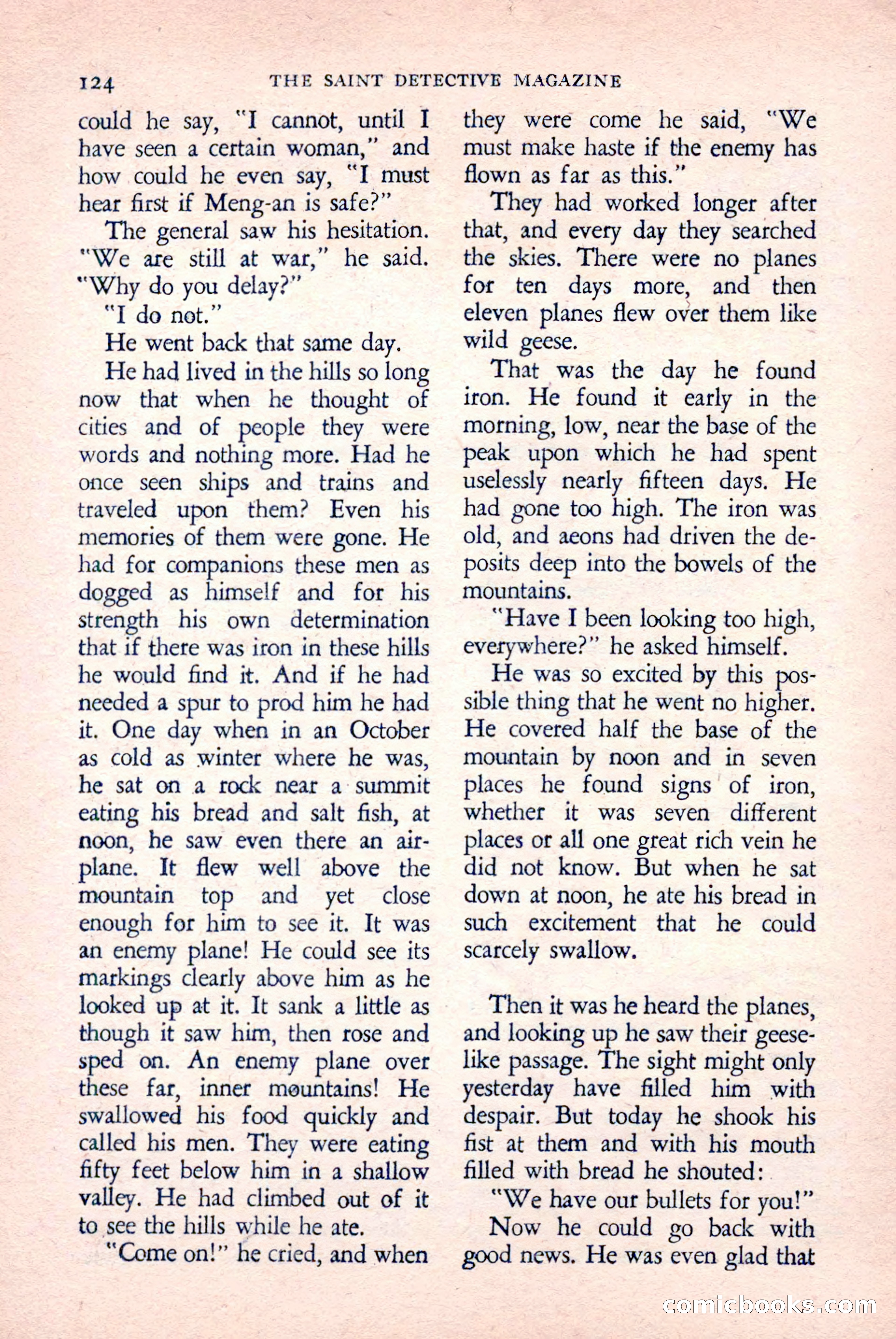 The Saint Detective Magazine, April 1958 — page 126 of 132