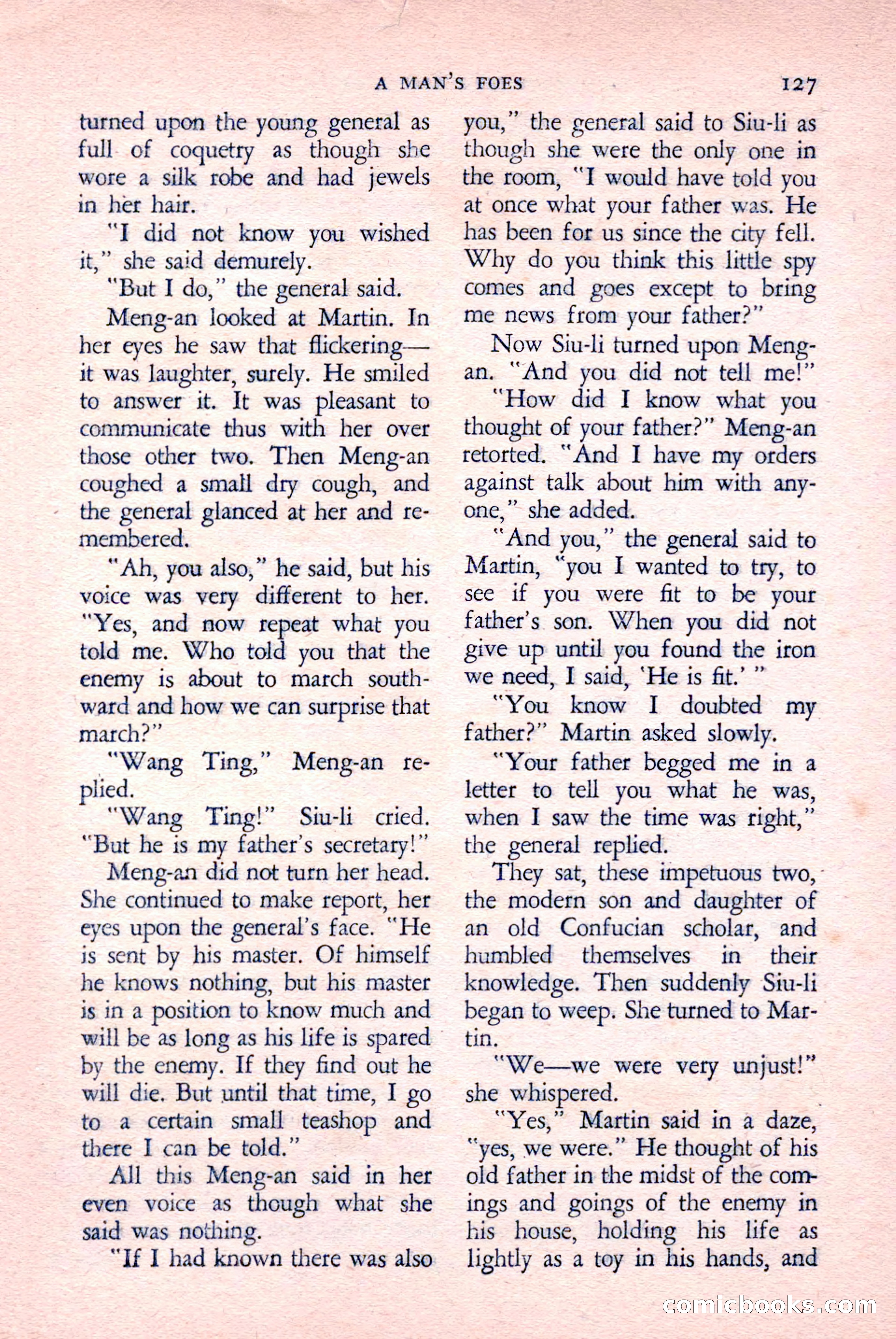 The Saint Detective Magazine, April 1958 — page 129 of 132