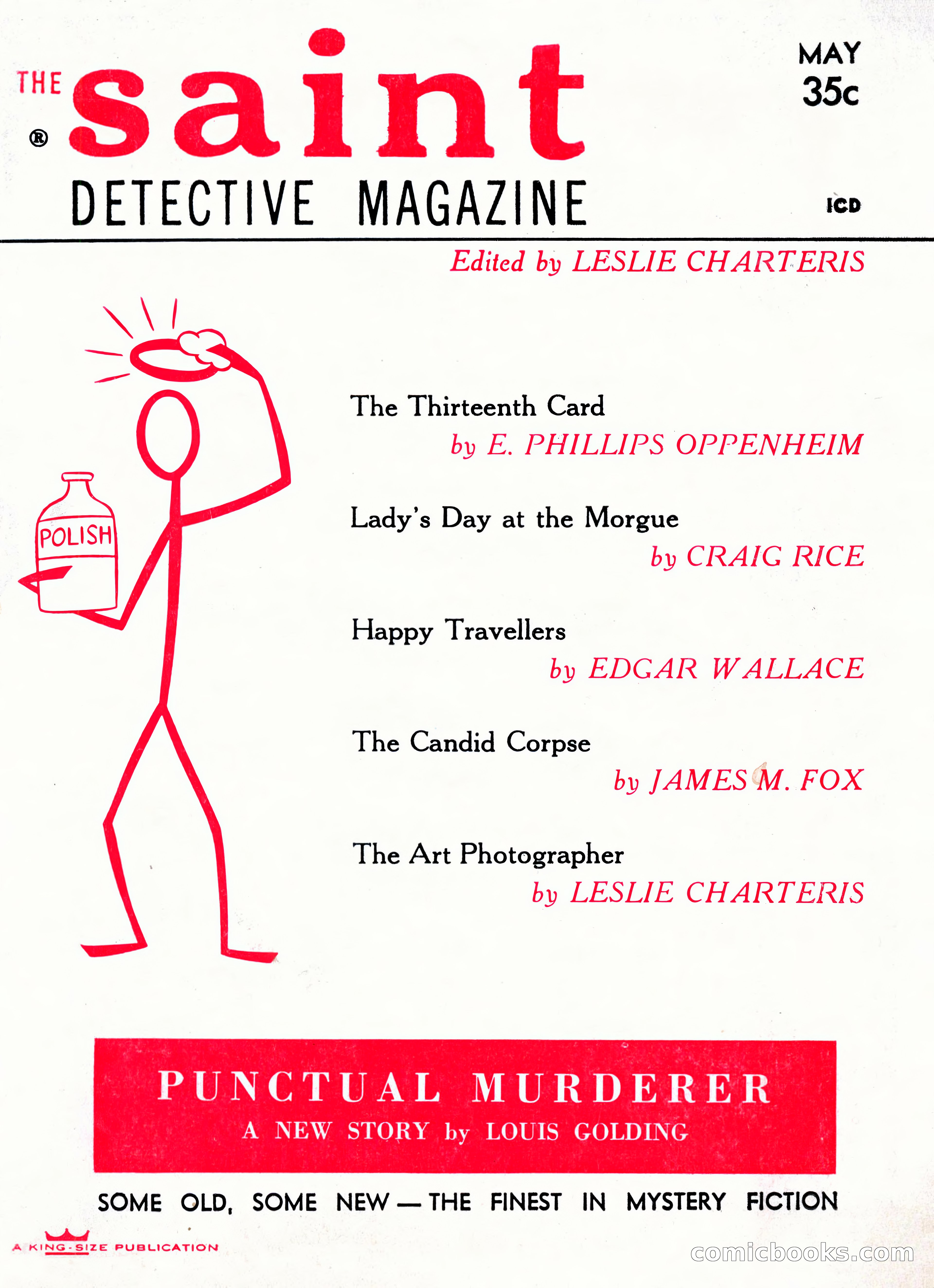 The Saint Detective Magazine, May 1958