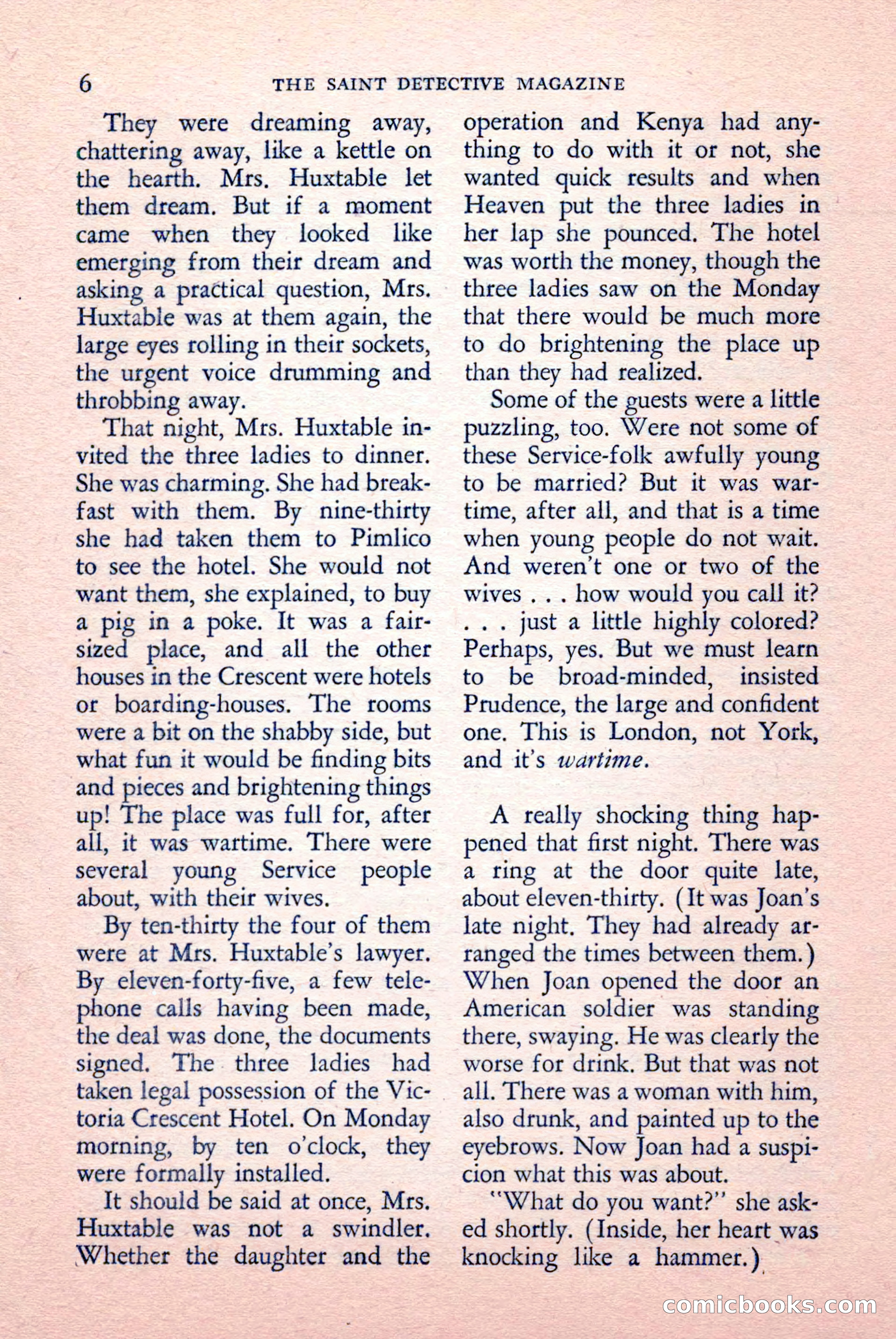 The Saint Detective Magazine, May 1958 — page 8 of 132