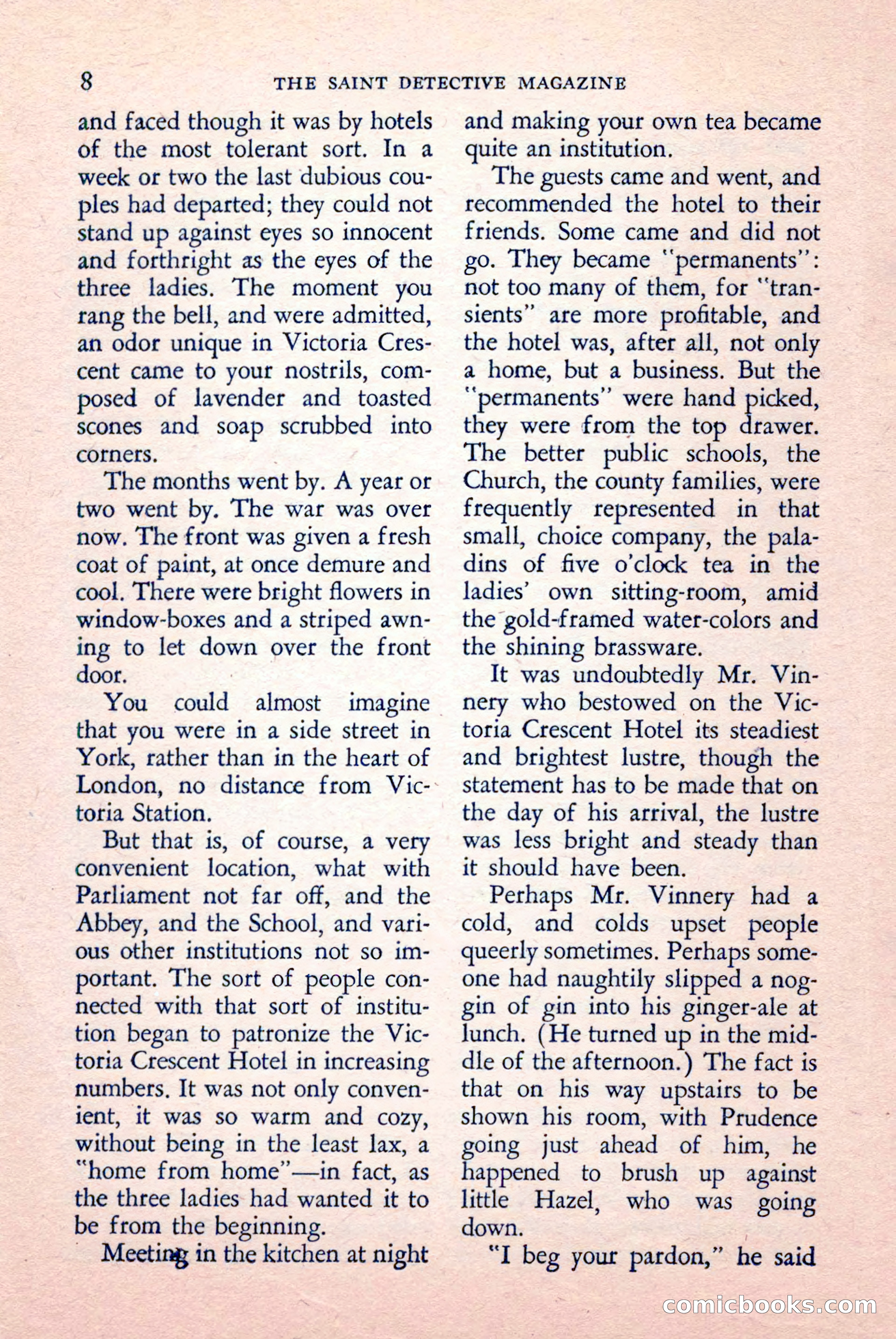 The Saint Detective Magazine, May 1958 — page 10 of 132