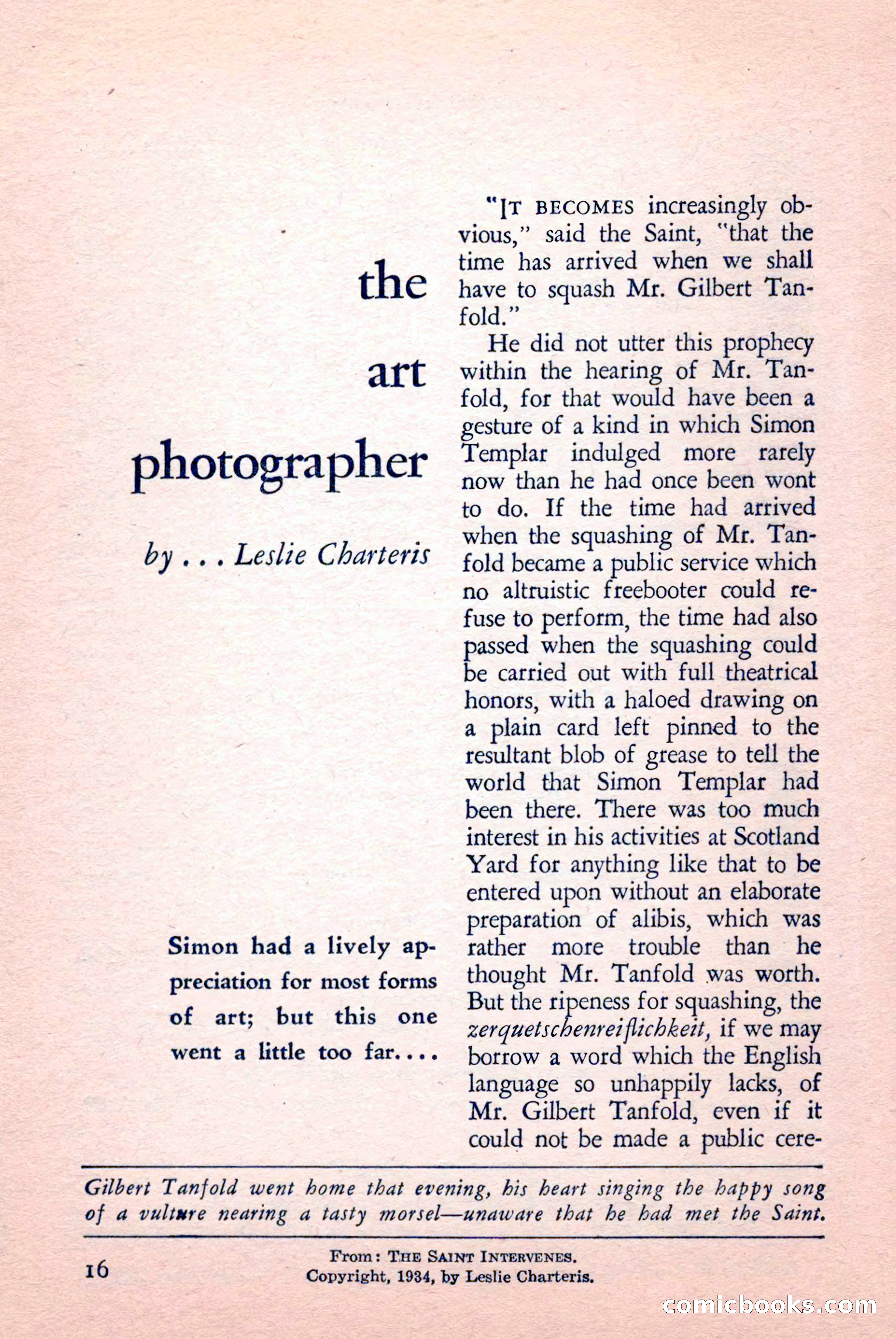 The Saint Detective Magazine, May 1958 — page 18 of 132