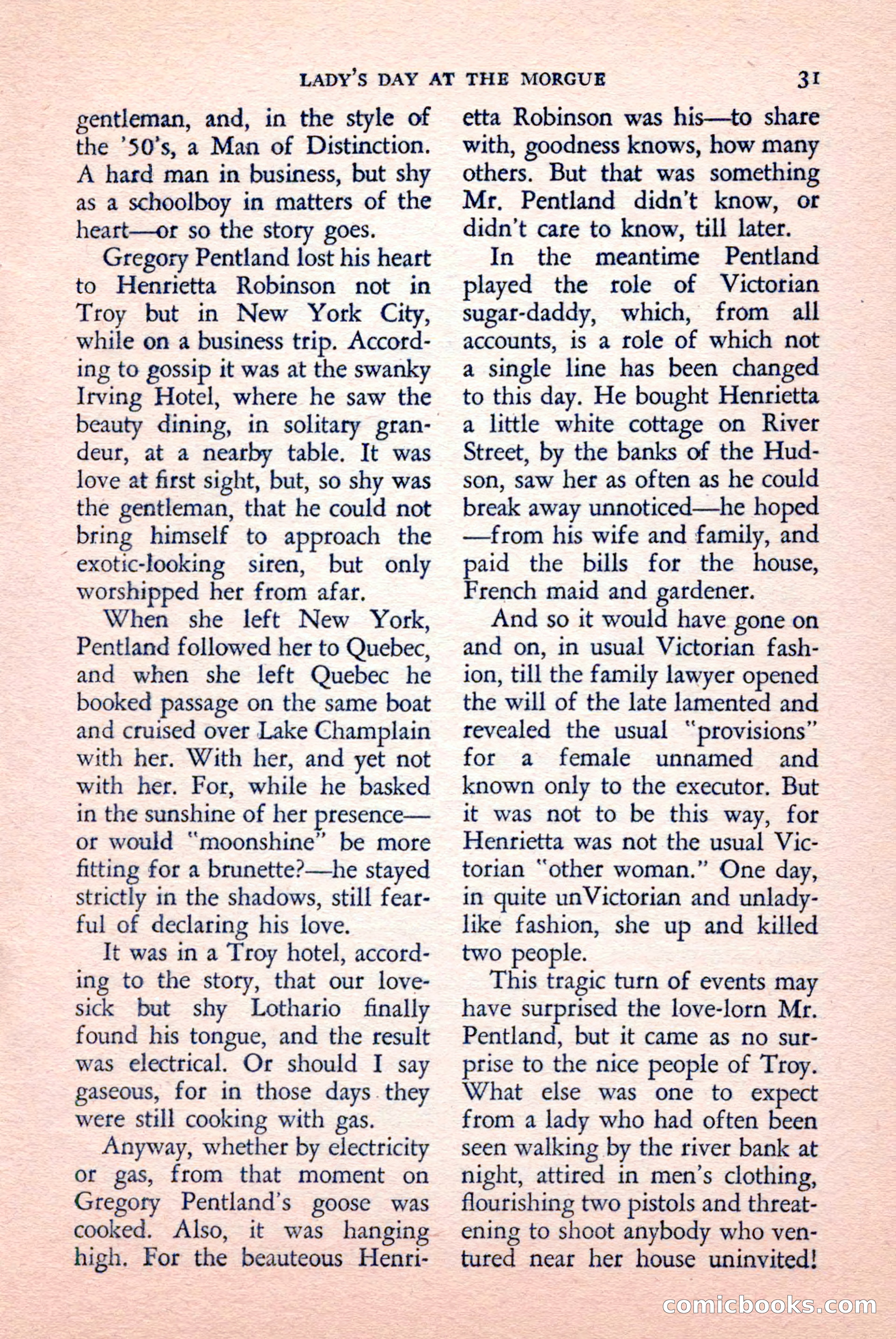 The Saint Detective Magazine, May 1958 — page 33 of 132