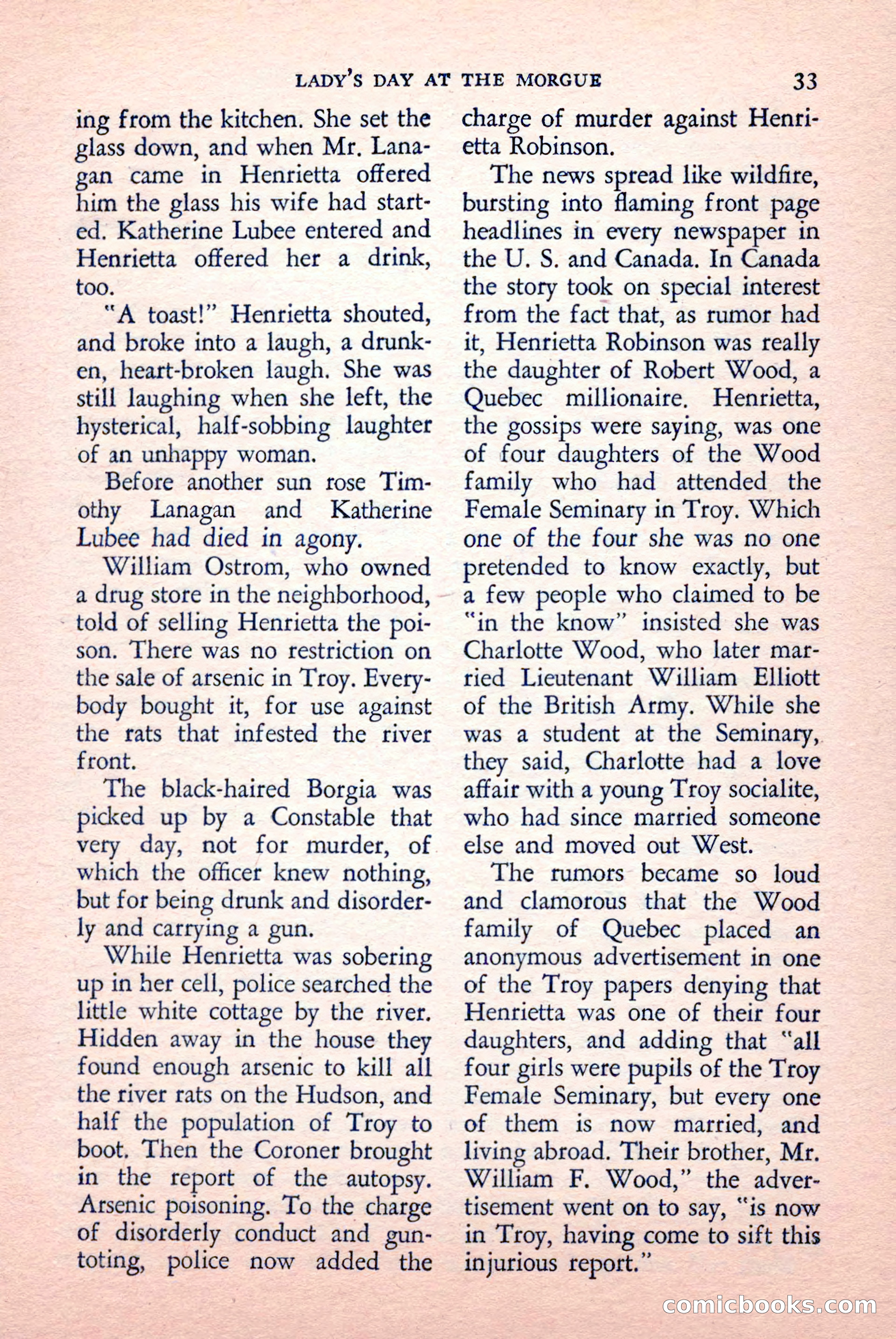 The Saint Detective Magazine, May 1958 — page 35 of 132