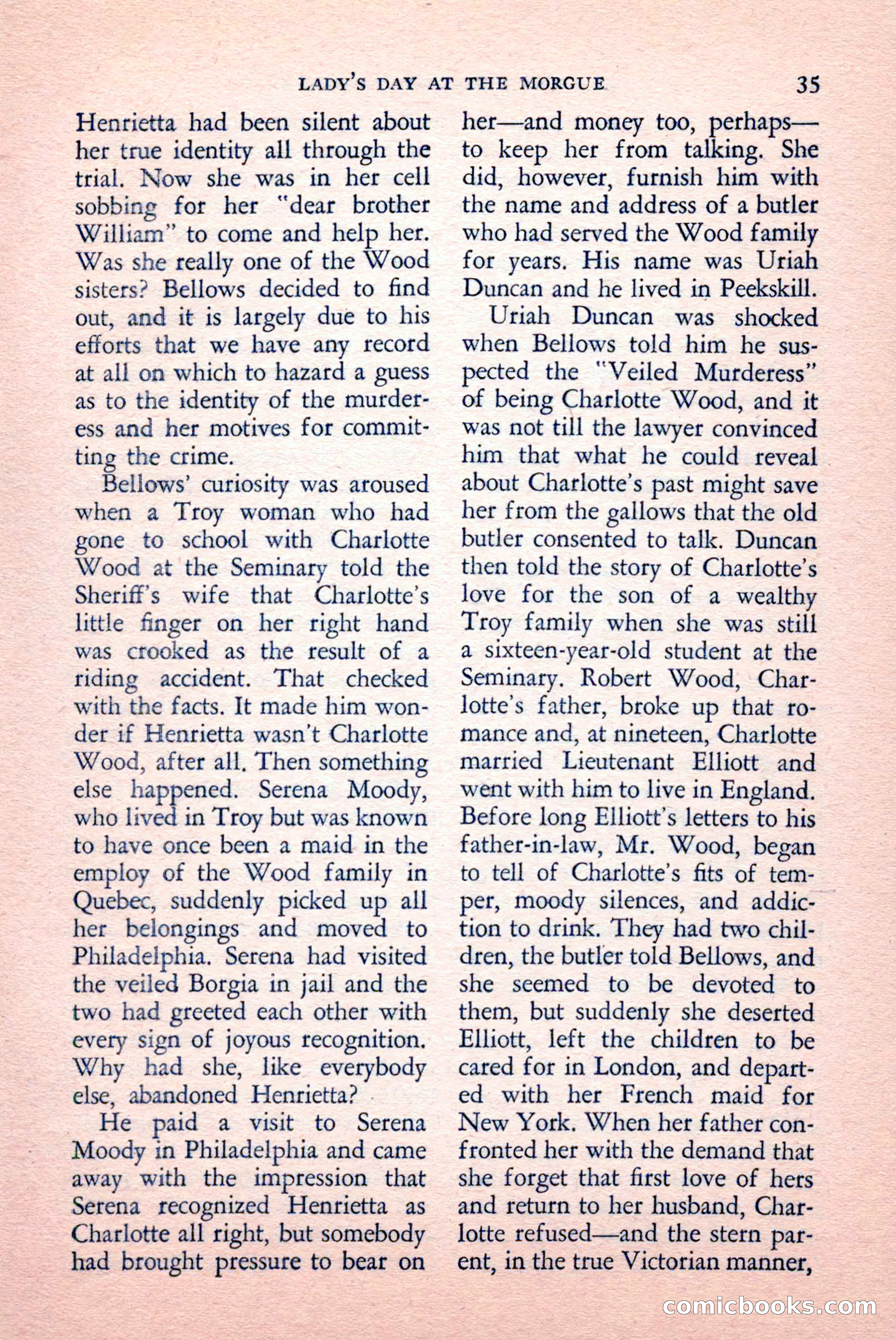 The Saint Detective Magazine, May 1958 — page 37 of 132