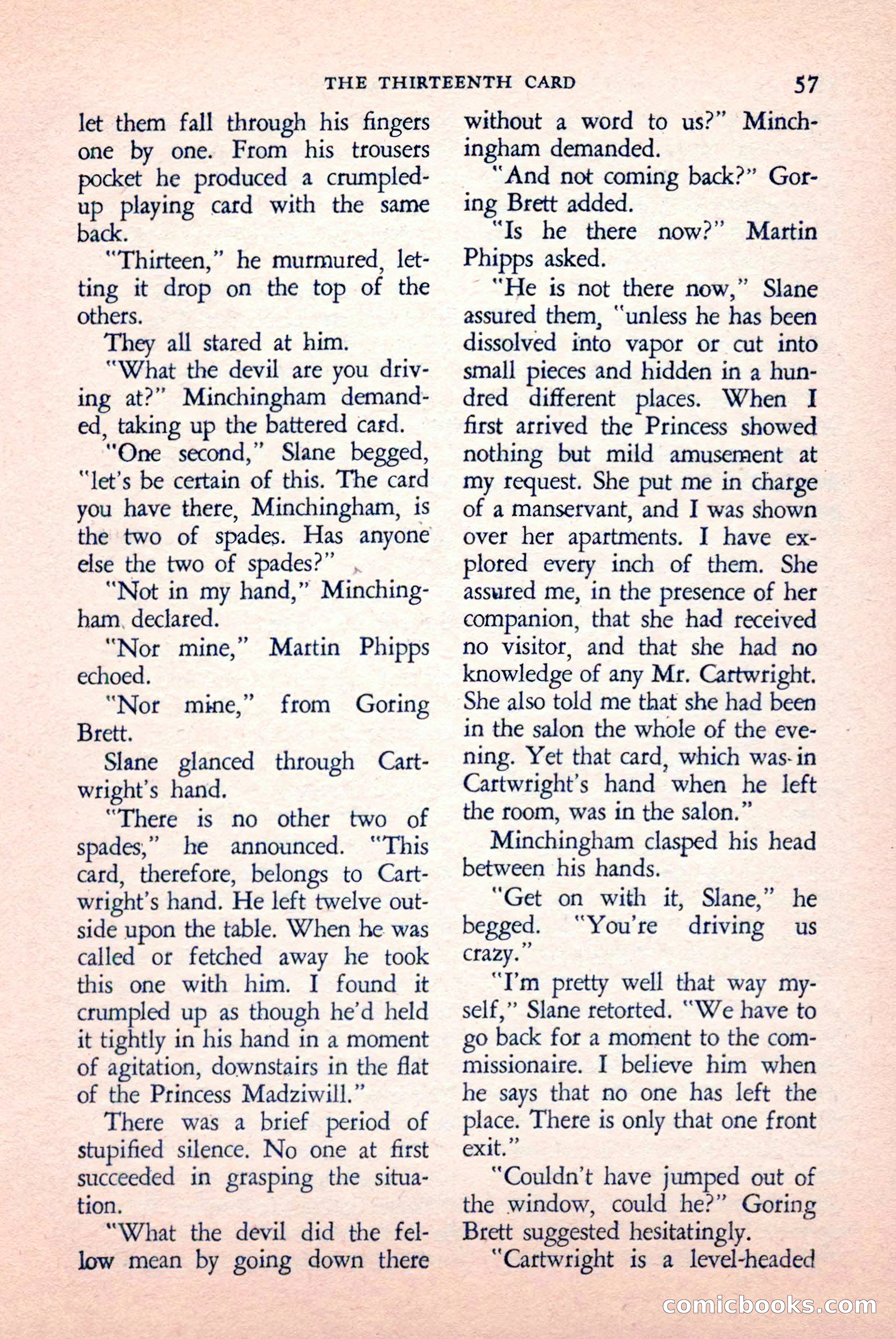 The Saint Detective Magazine, May 1958 — page 59 of 132