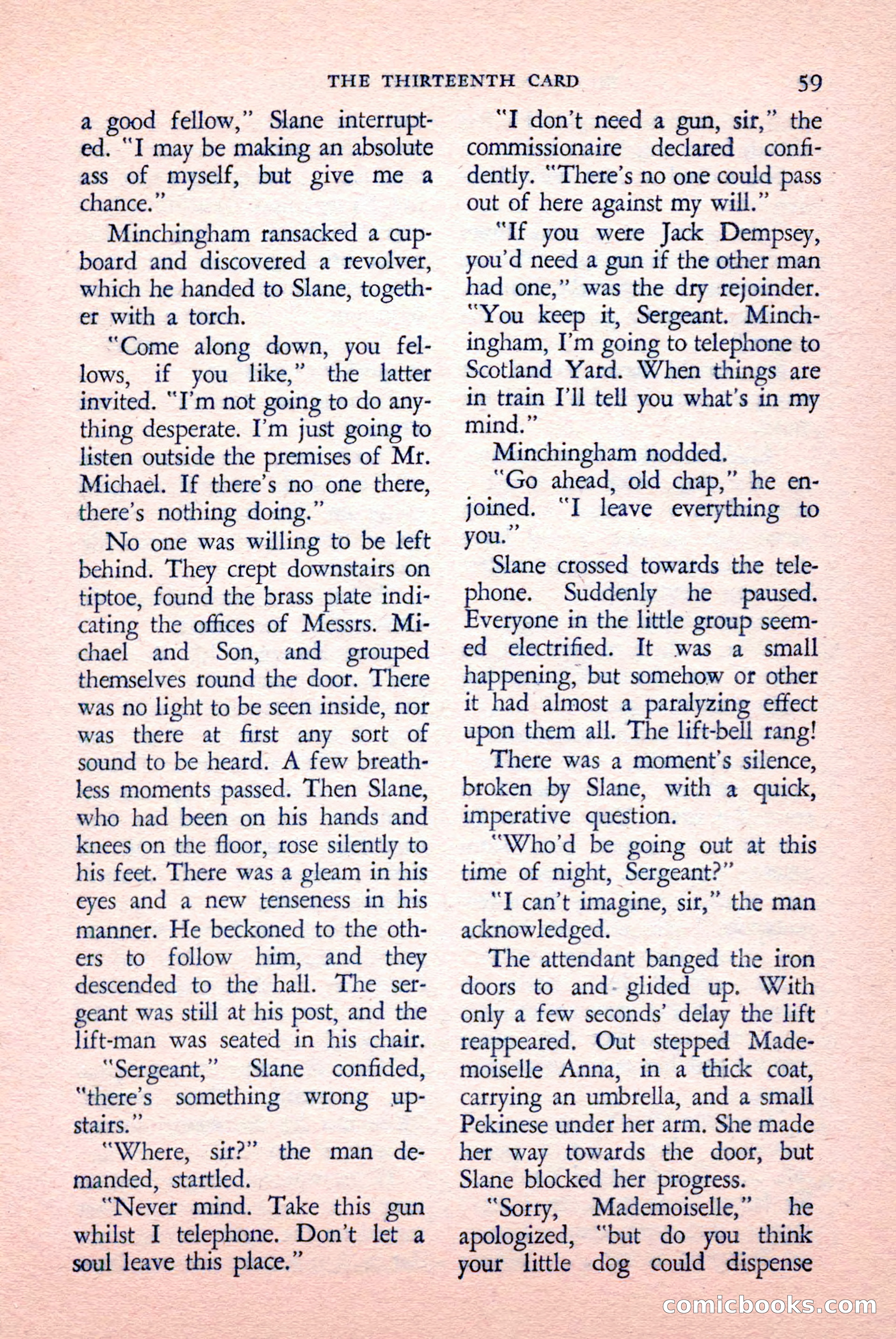 The Saint Detective Magazine, May 1958 — page 61 of 132