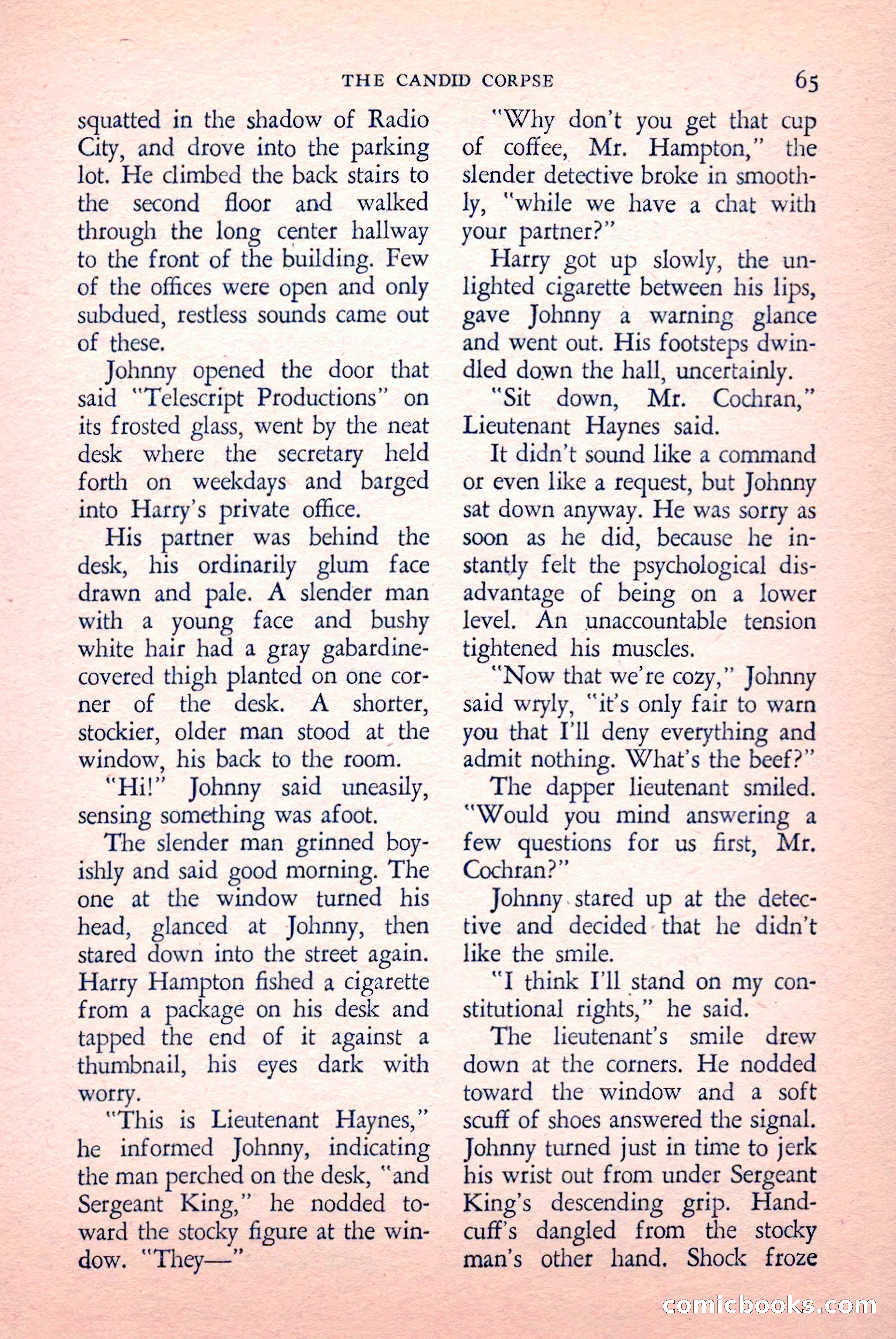The Saint Detective Magazine, May 1958 — page 67 of 132
