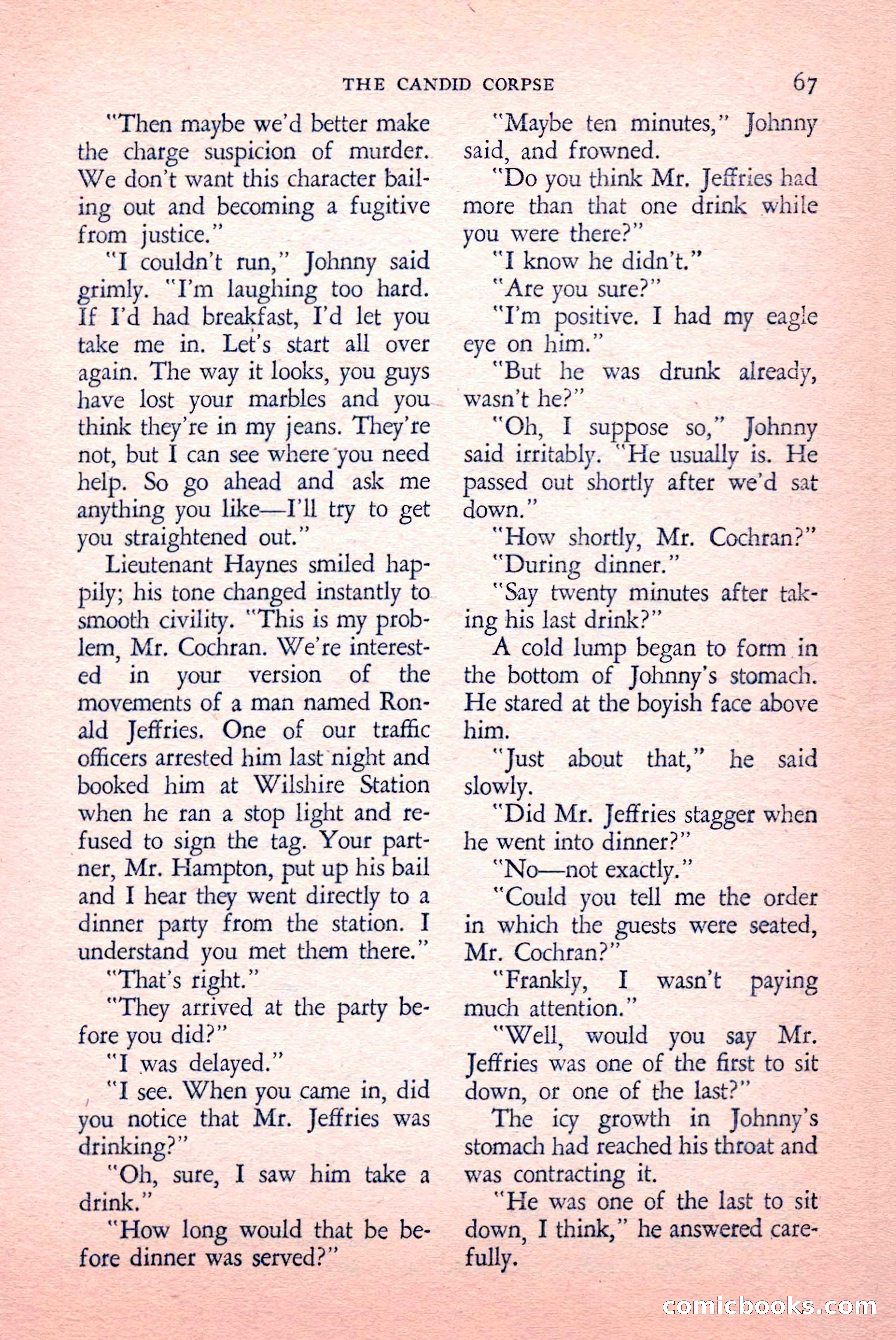 The Saint Detective Magazine, May 1958 — page 69 of 132