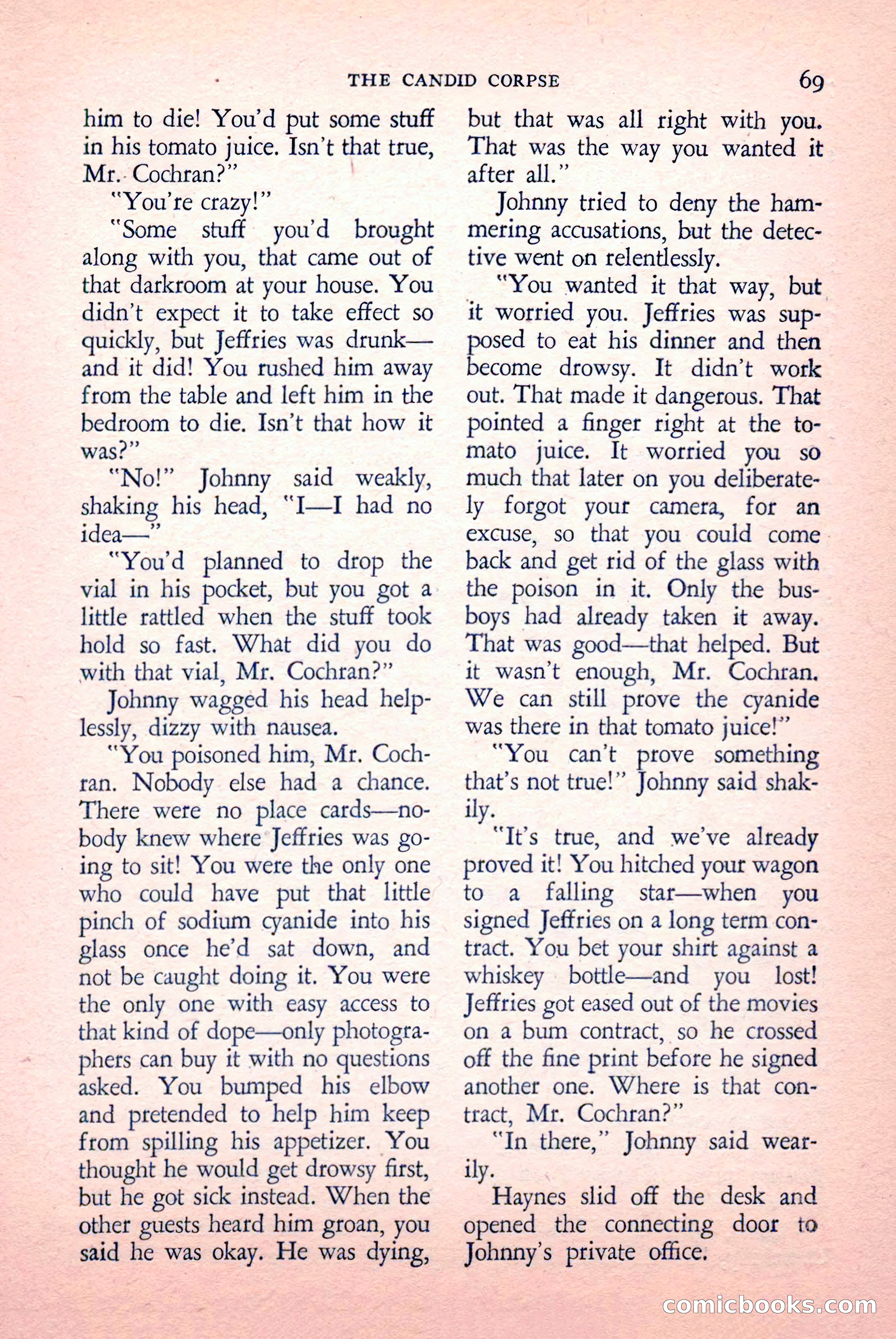 The Saint Detective Magazine, May 1958 — page 71 of 132