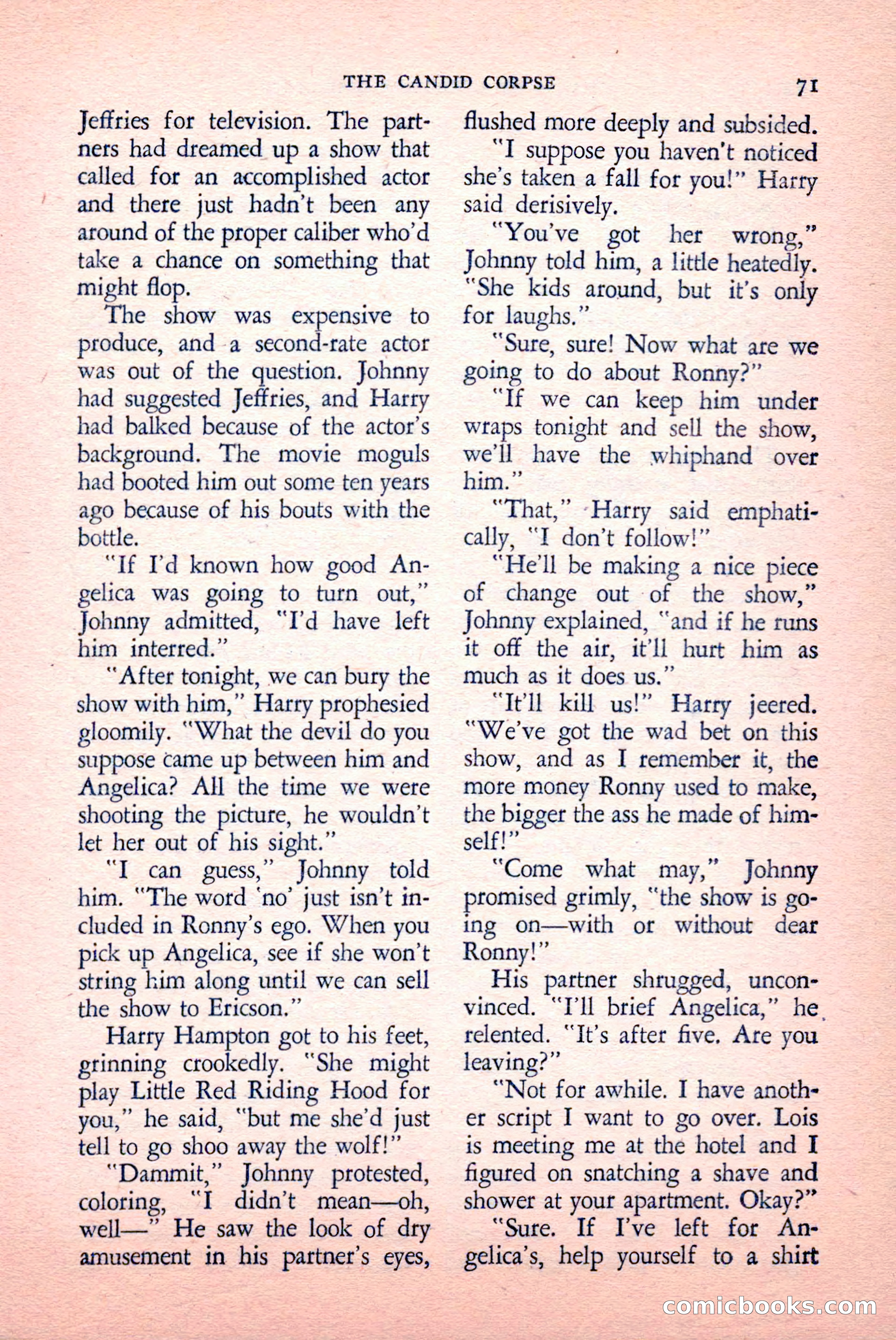 The Saint Detective Magazine, May 1958 — page 73 of 132