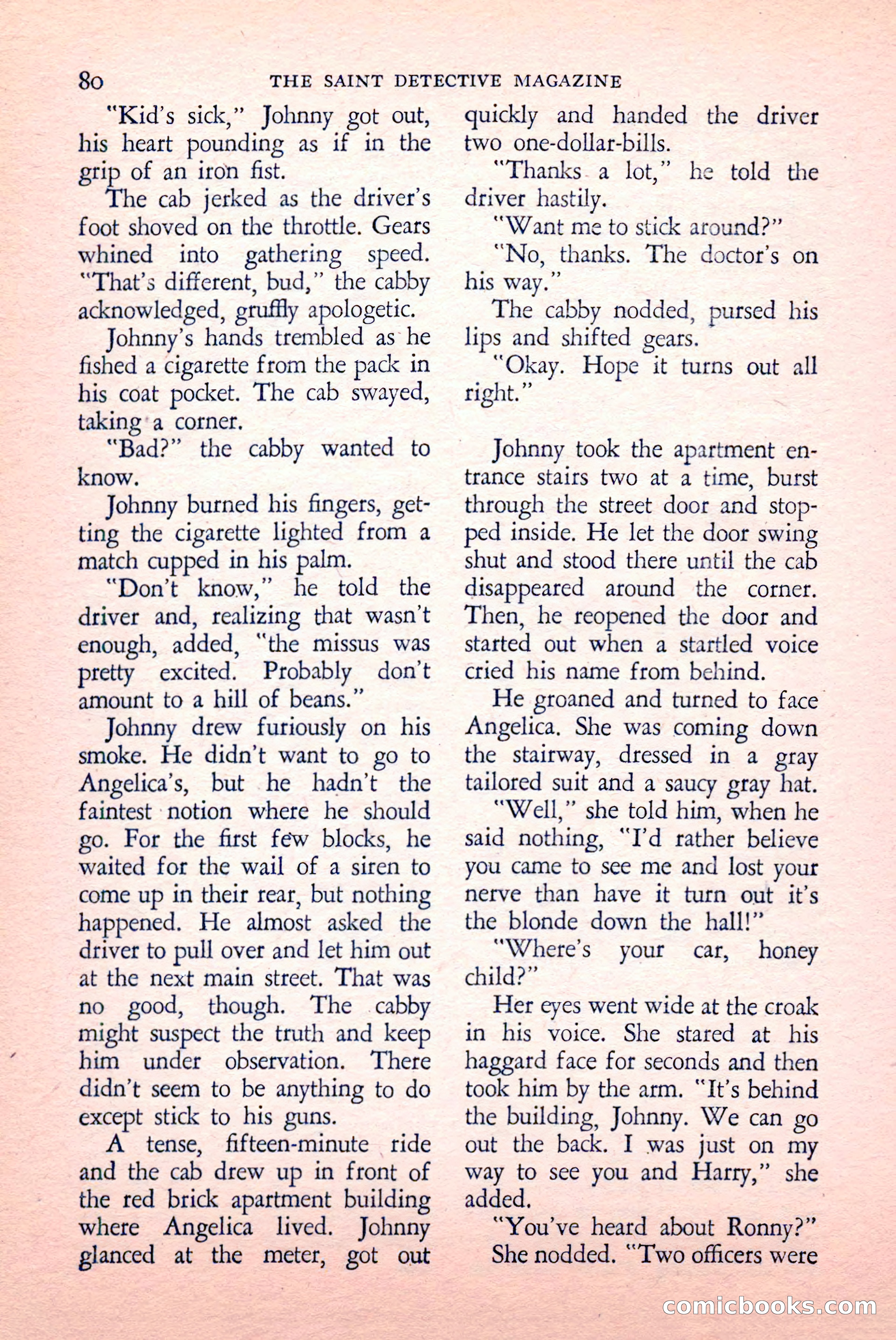 The Saint Detective Magazine, May 1958 — page 82 of 132