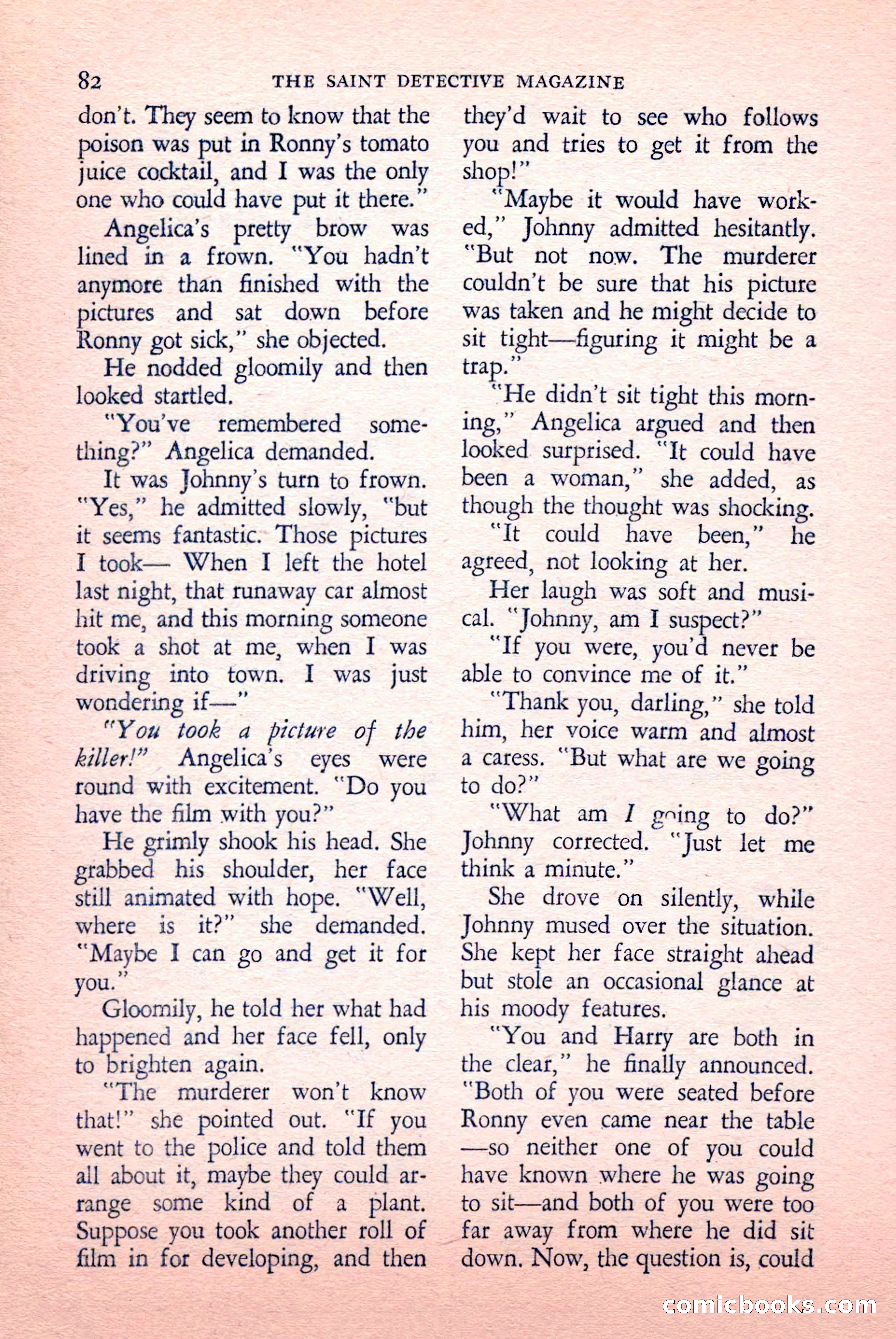 The Saint Detective Magazine, May 1958 — page 84 of 132