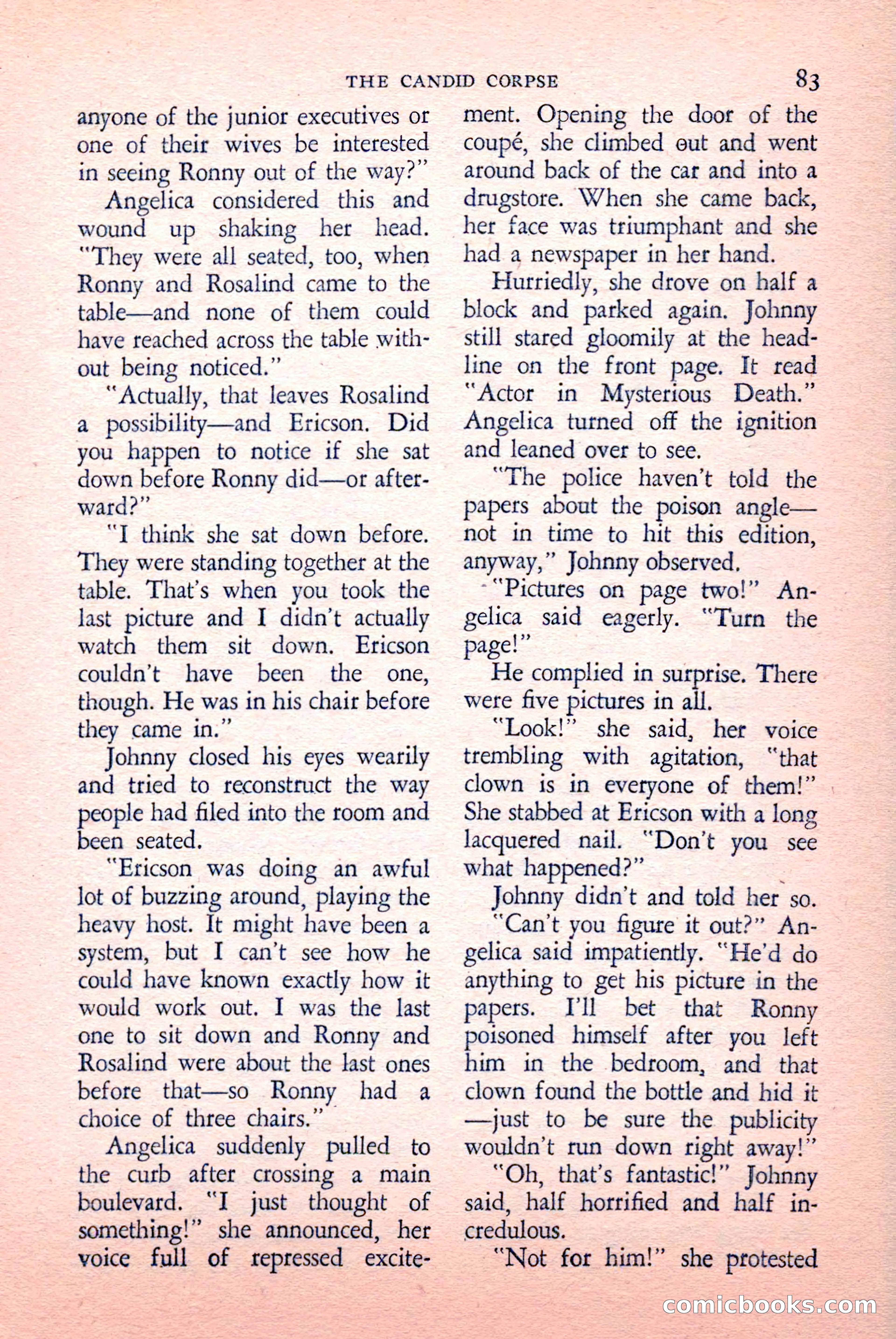 The Saint Detective Magazine, May 1958 — page 85 of 132