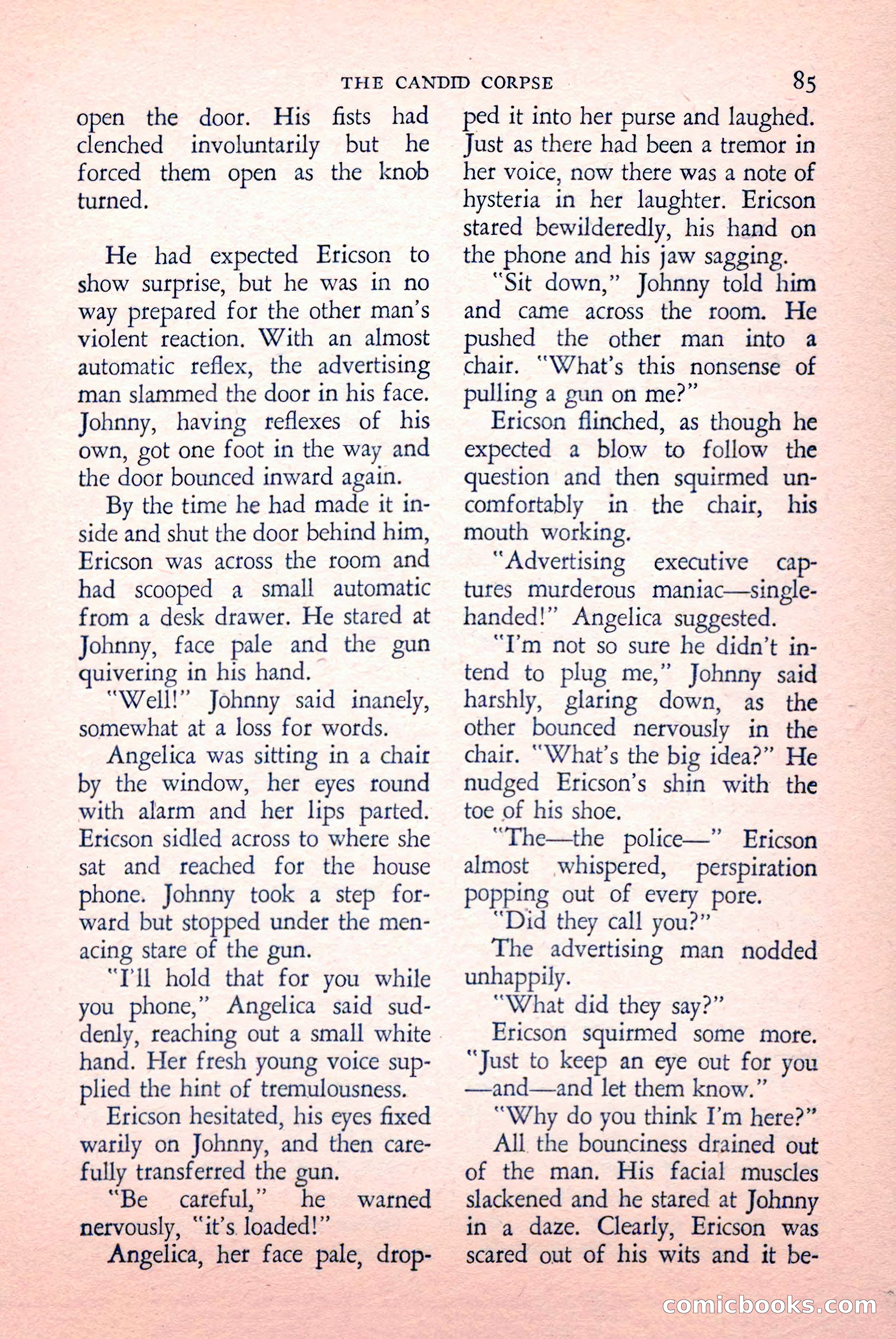 The Saint Detective Magazine, May 1958 — page 87 of 132
