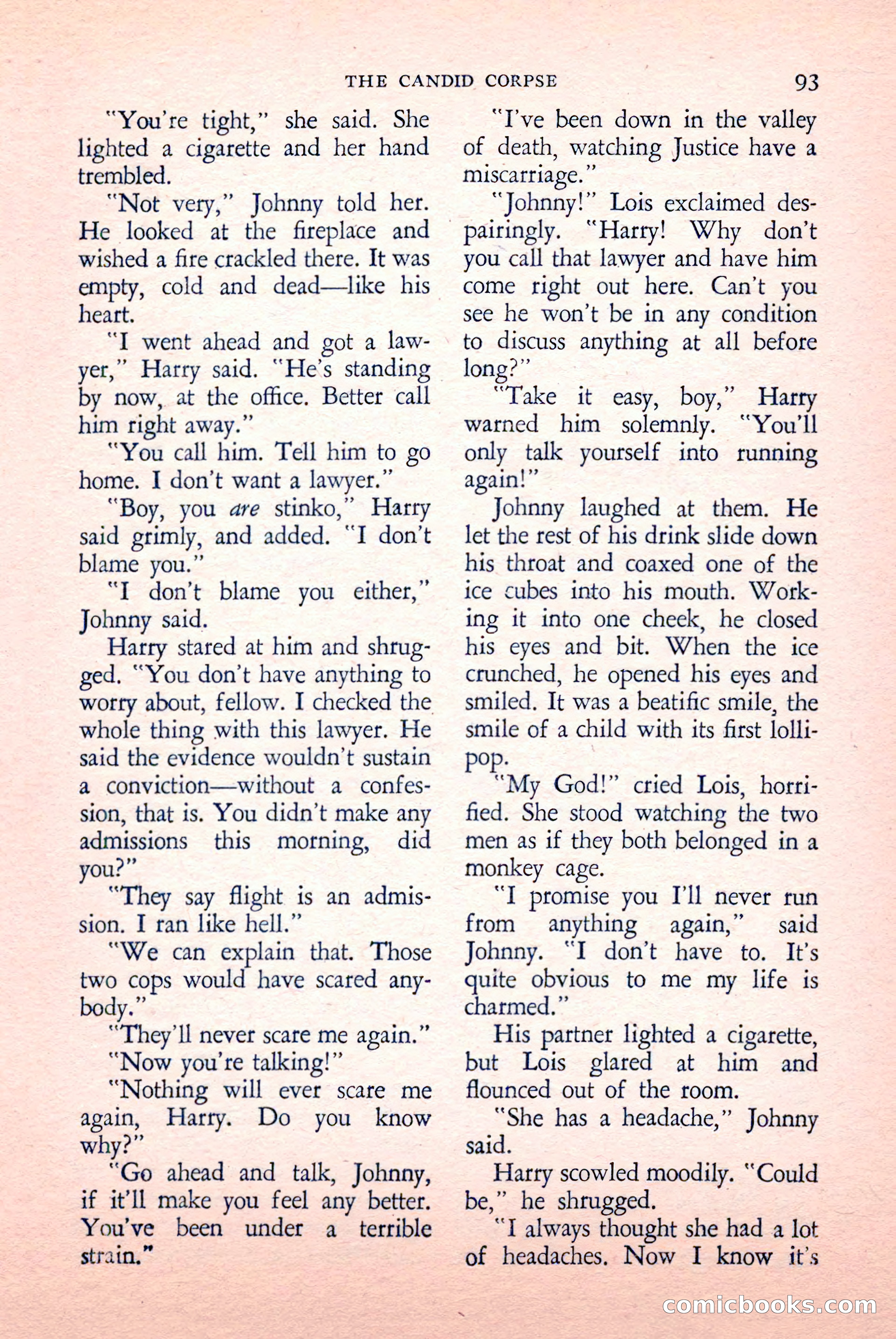 The Saint Detective Magazine, May 1958 — page 95 of 132