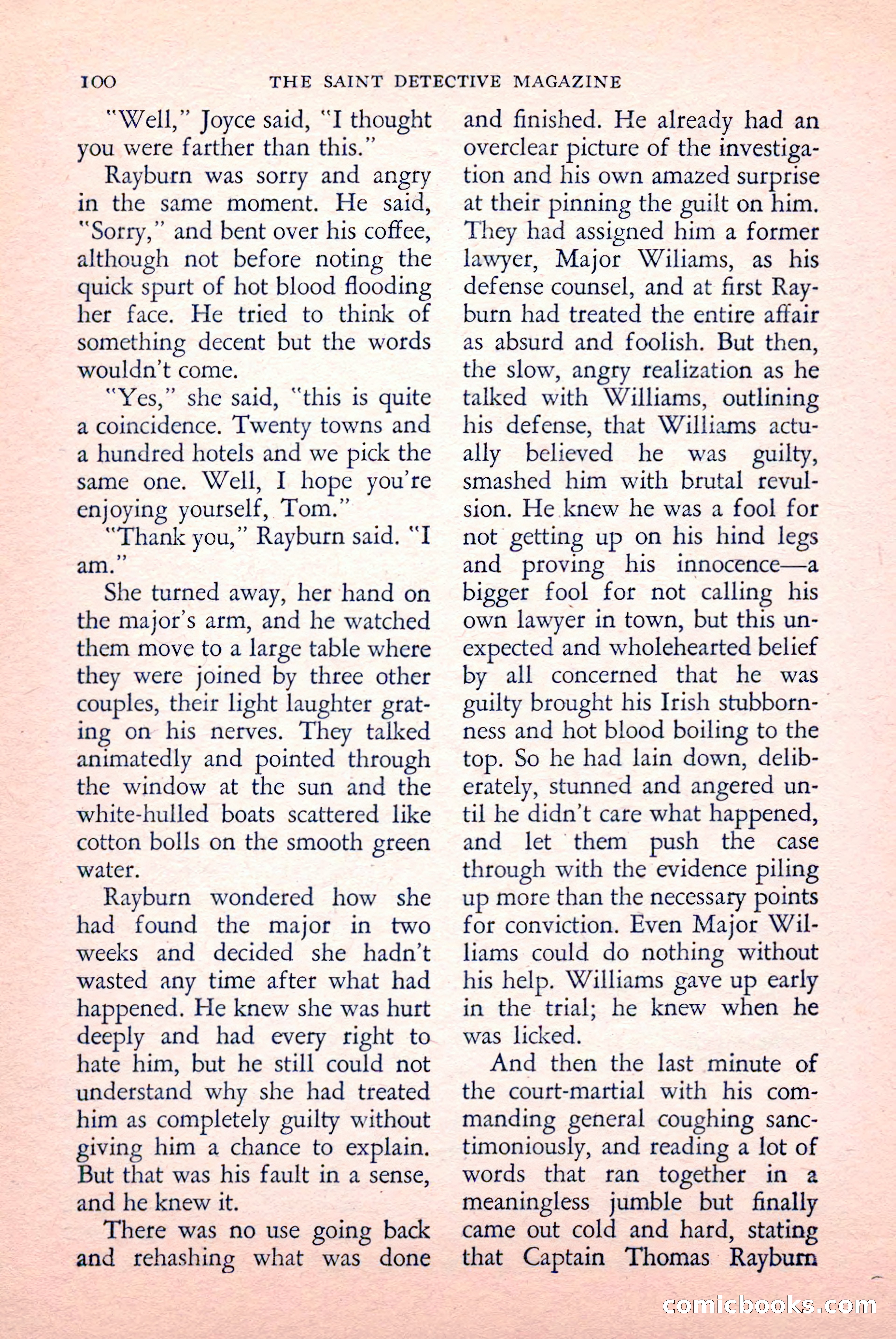 The Saint Detective Magazine, May 1958 — page 102 of 132