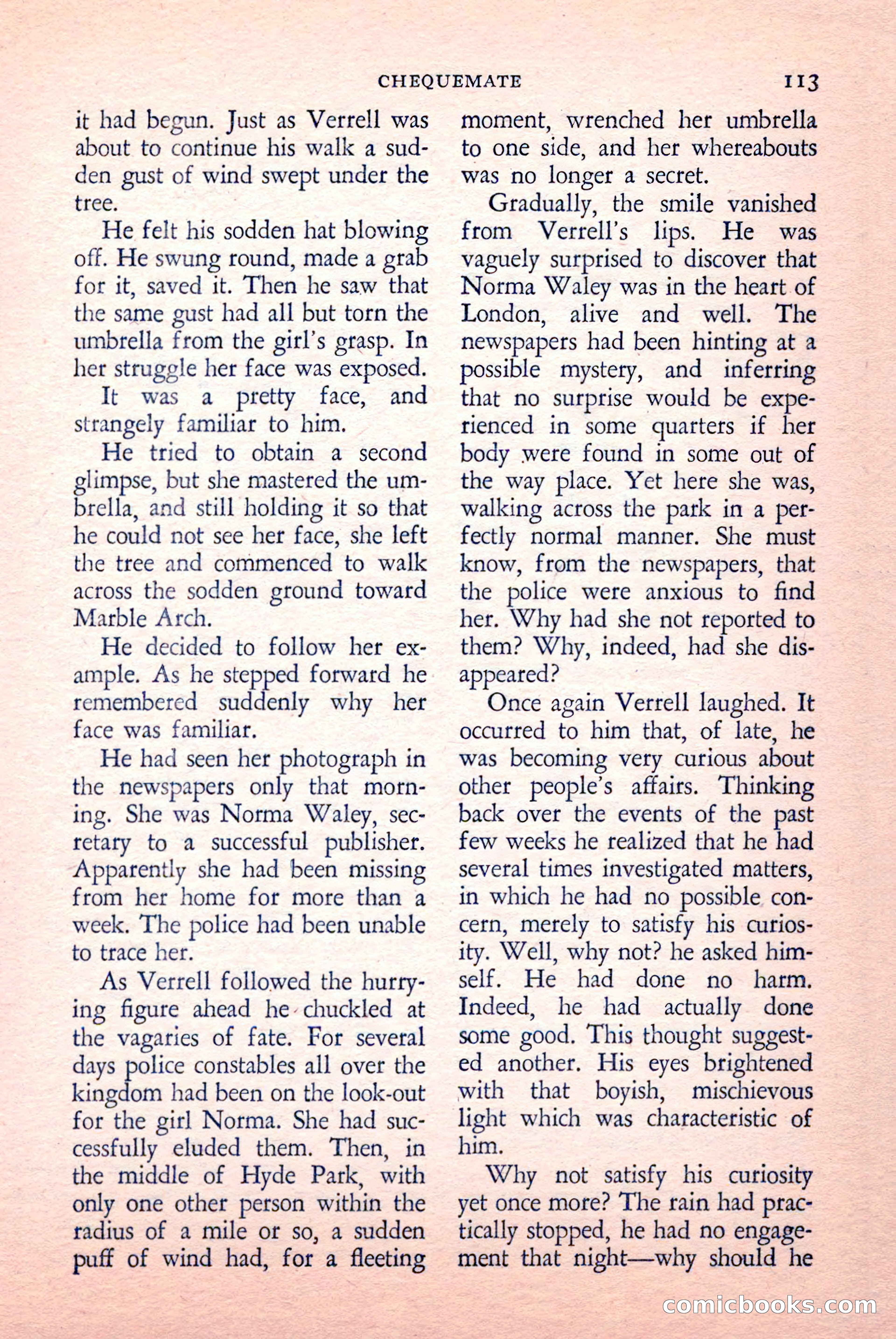The Saint Detective Magazine, May 1958 — page 115 of 132