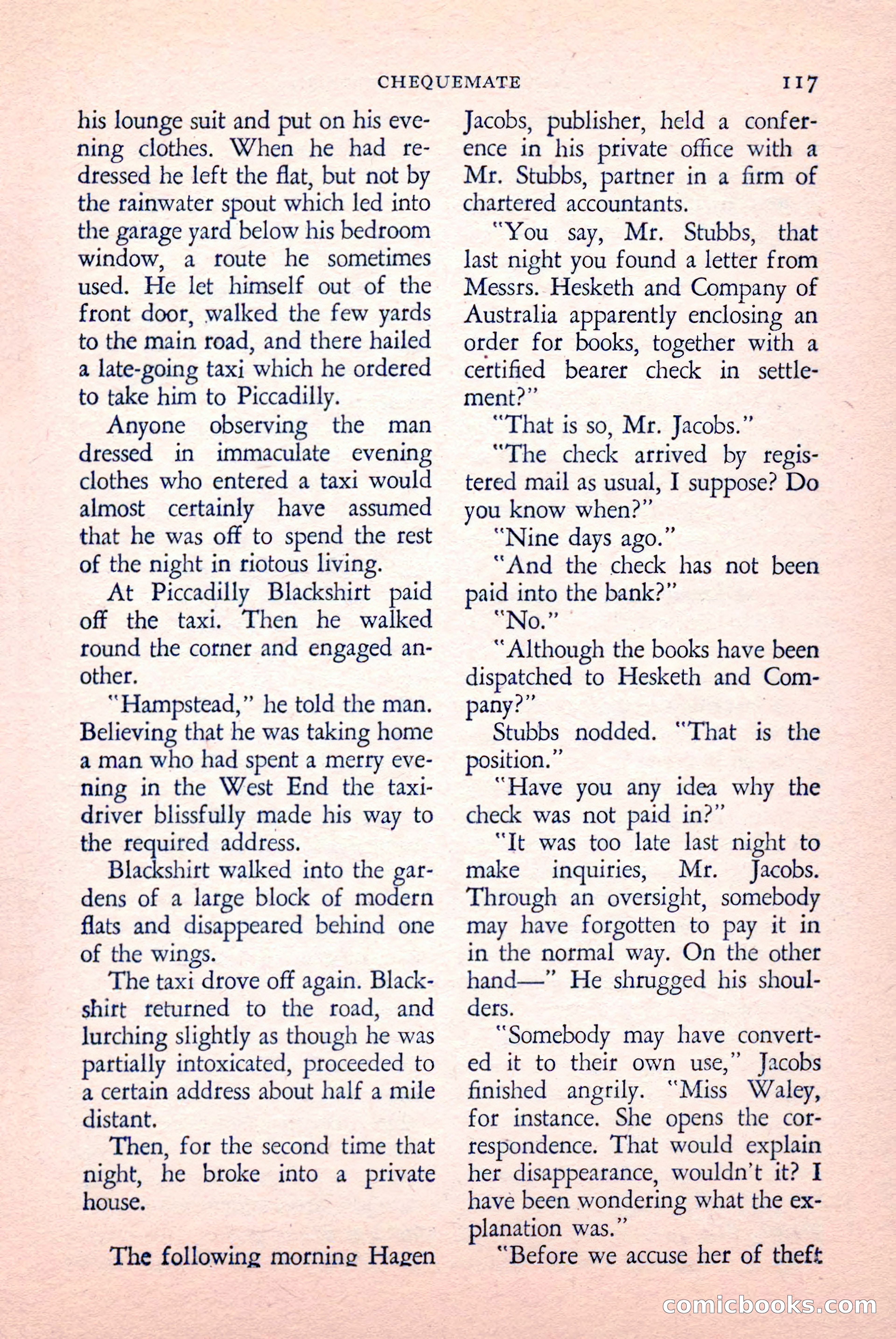 The Saint Detective Magazine, May 1958 — page 119 of 132